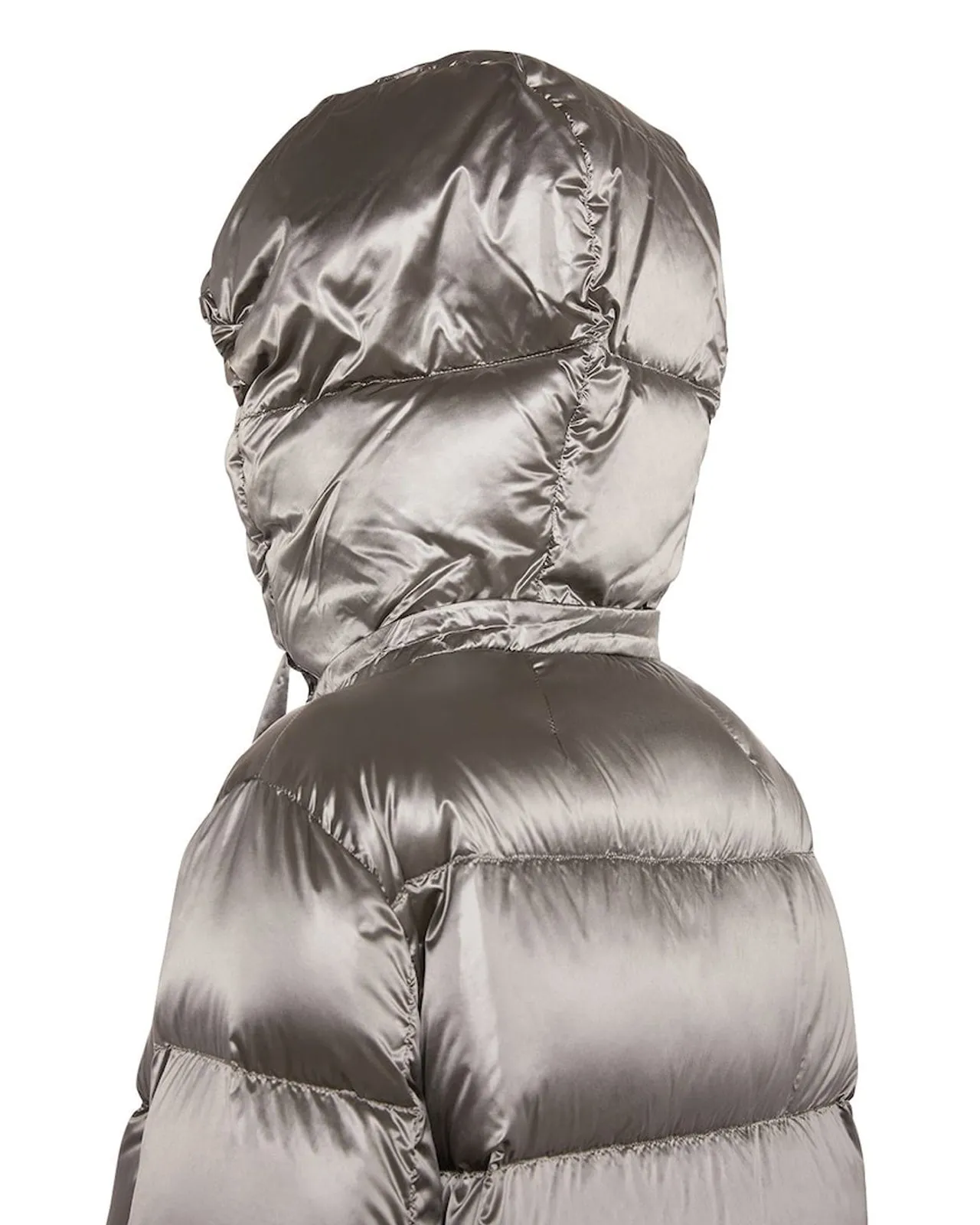 Piumino Spaces grigio metallizzato