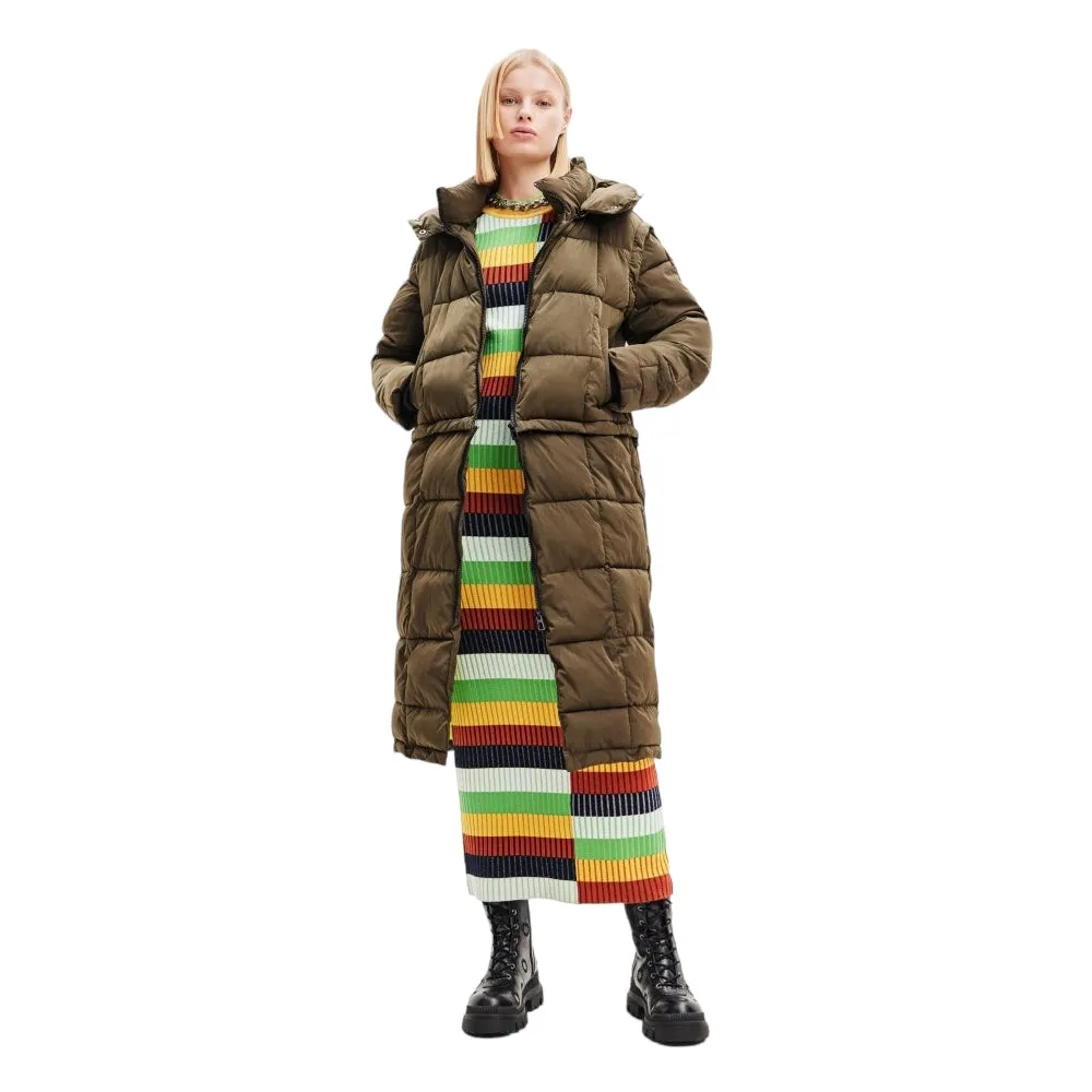 Piumino triplice design Coat Desigual 23WWEW39 4092 Kaki