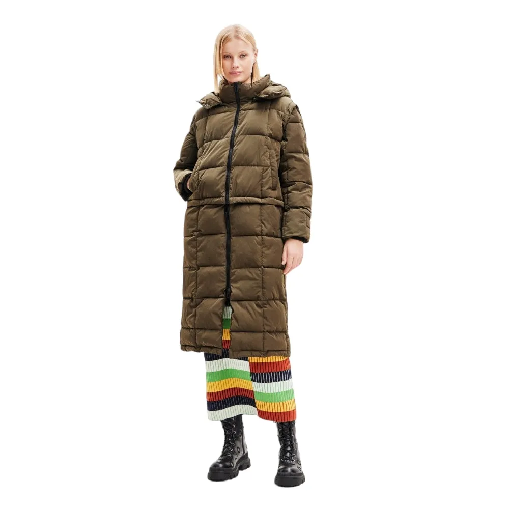 Piumino triplice design Coat Desigual 23WWEW39 4092 Kaki