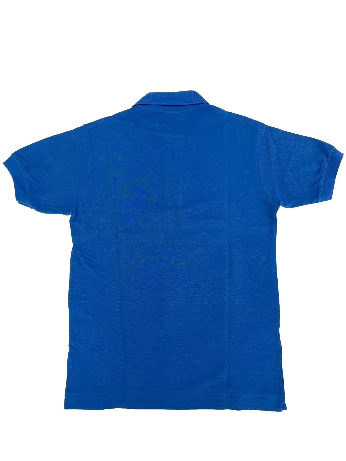 POLO CLASSICA BLU IN PETIT PIQUE' DI COTONE