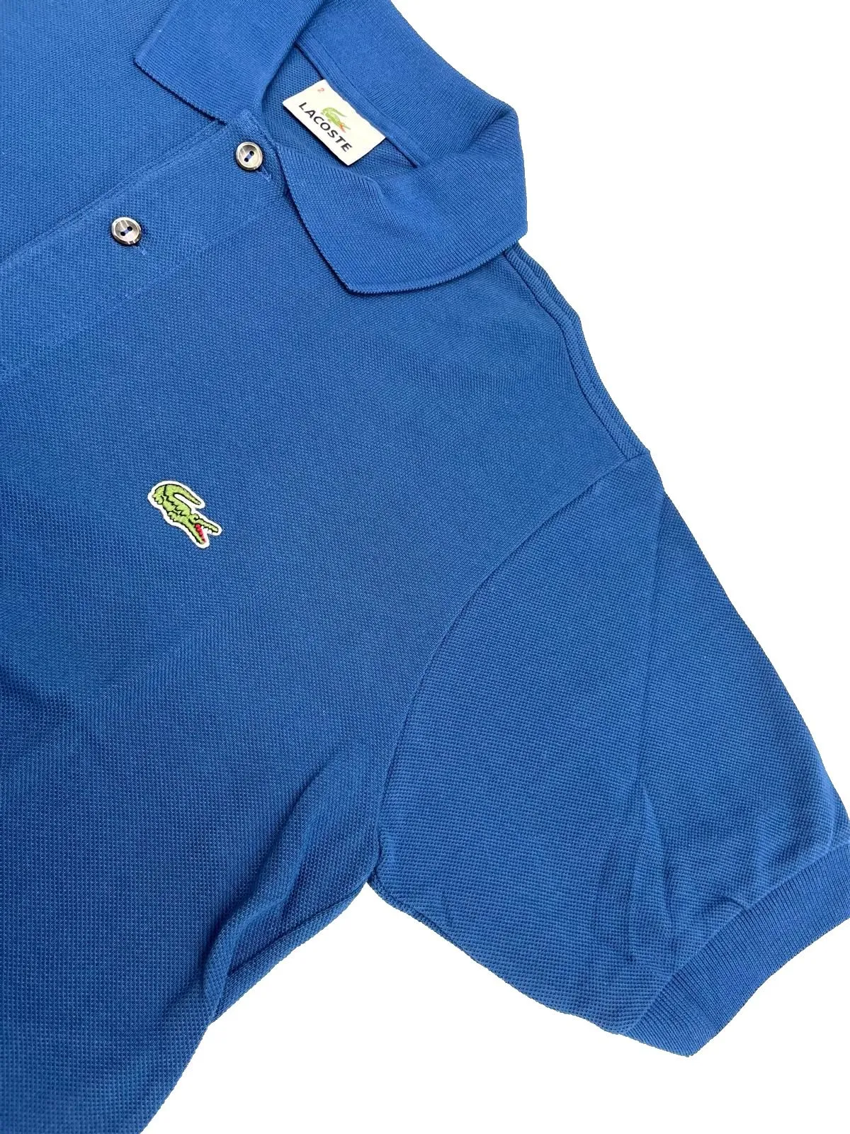 POLO CLASSICA BLU IN PETIT PIQUE' DI COTONE
