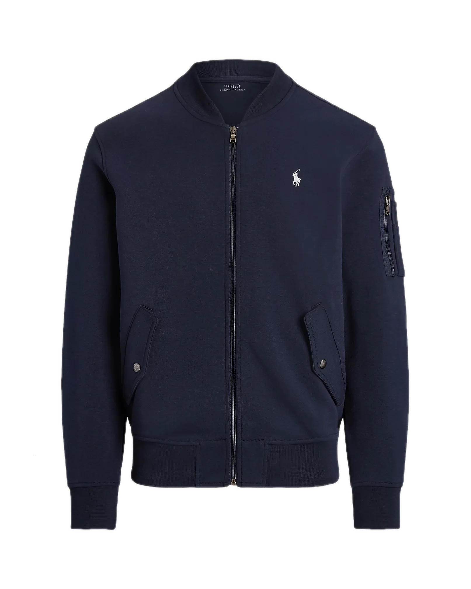 POLO RALPH LAUREN Bomber a maglia doppia