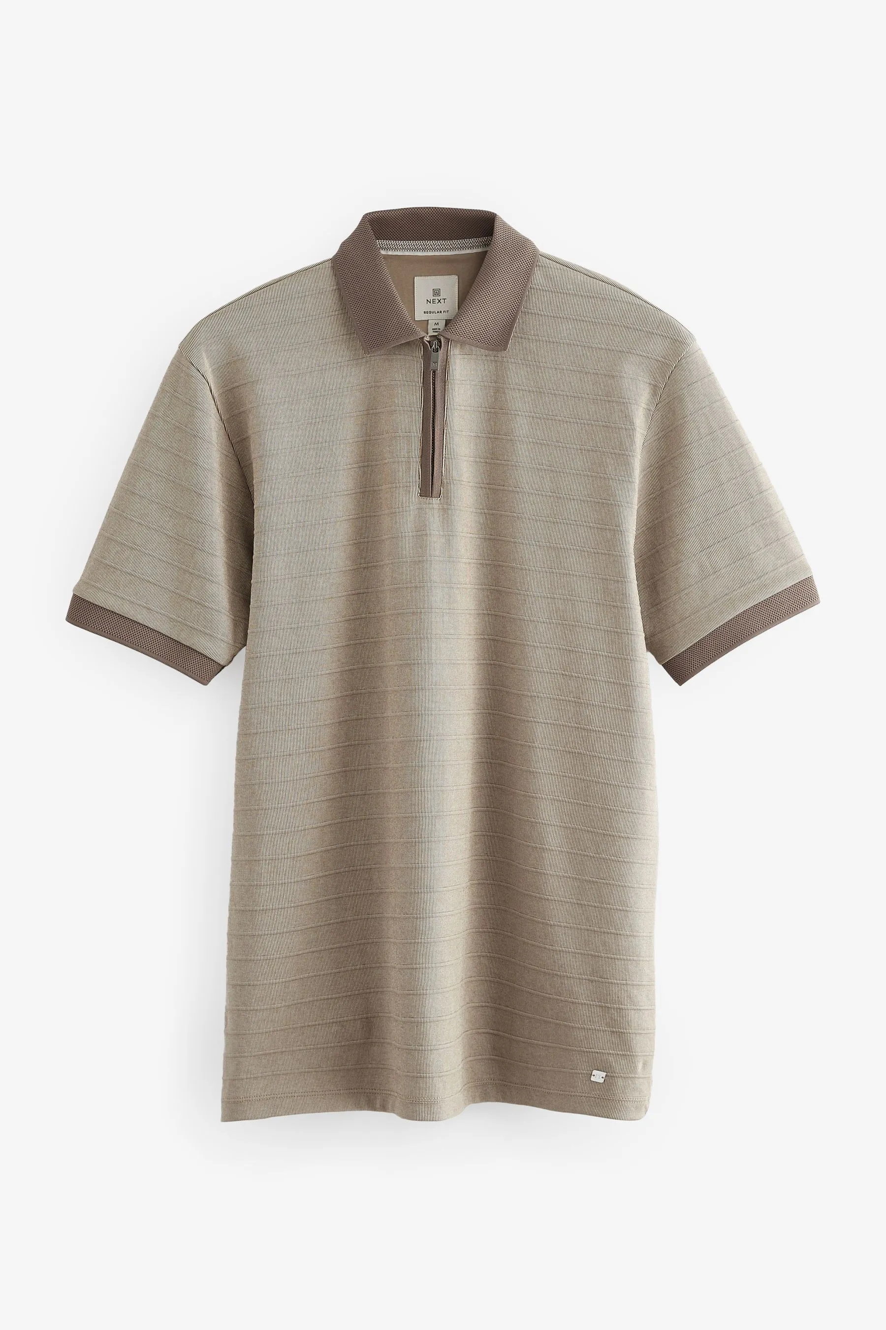Polo Smart con scollo a zip    