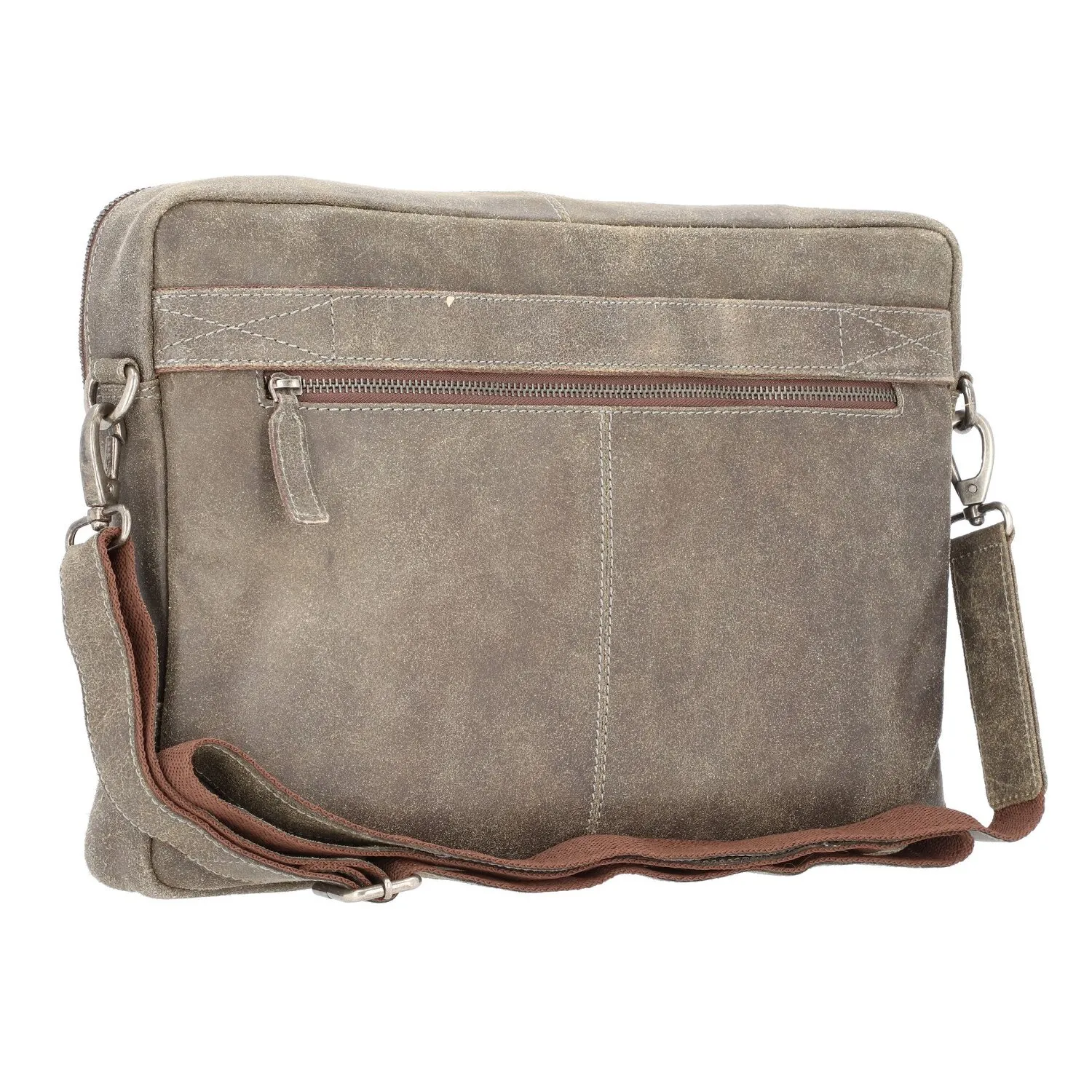 Pride and Soul Borsa a tracolla in pelle 39 cm