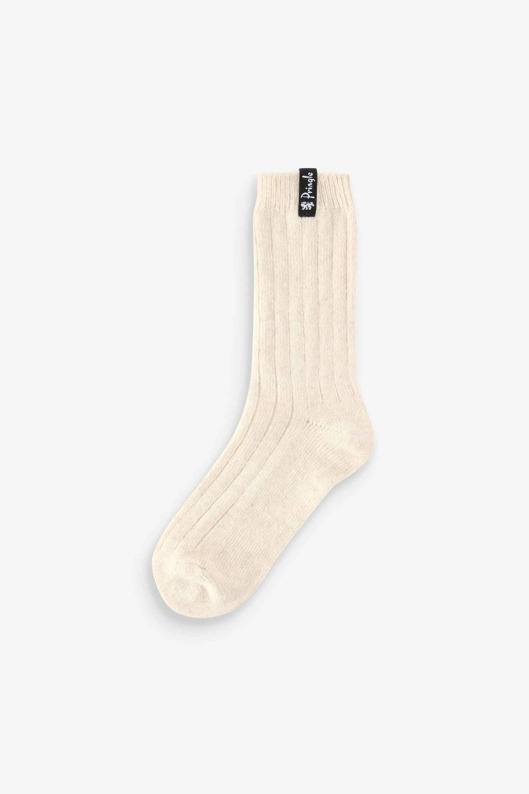 Pringle Classic Rib Recycled Wool Boot Socks 2 Confezione    