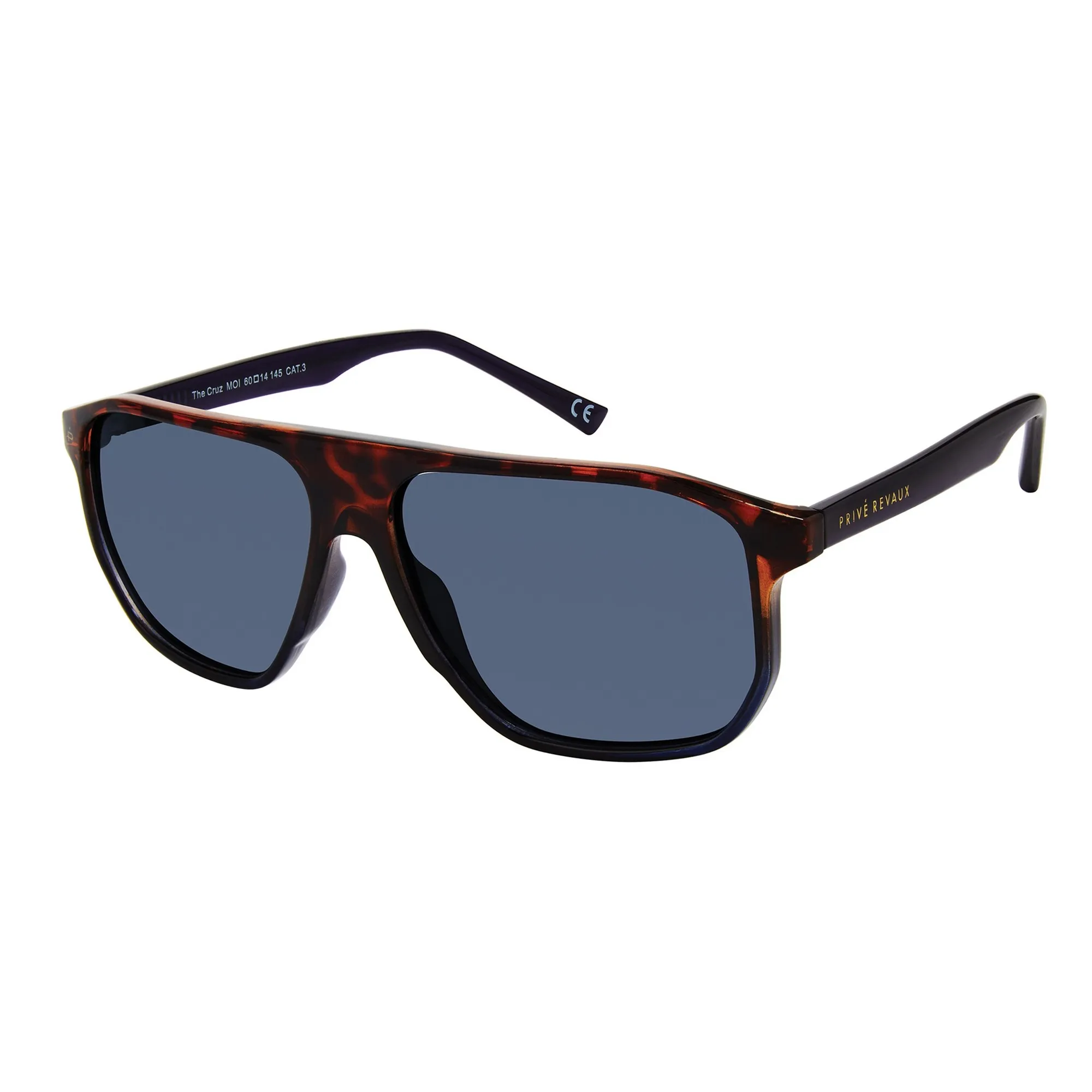   Prive Revaux THE CRUZ/S - LJT C3 Blu Avana Sfumato | Occhiale Da Sole Uomo 