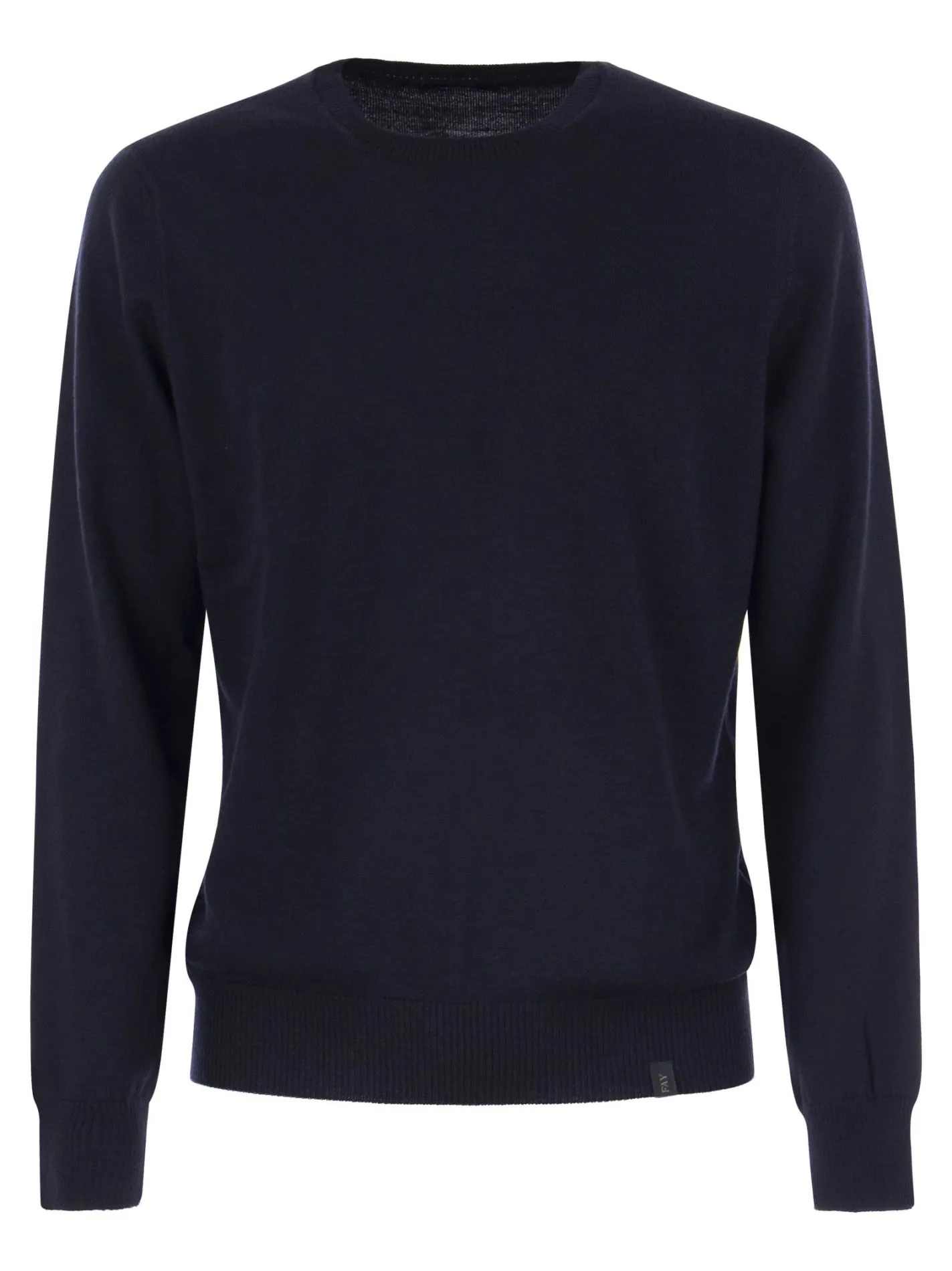 Pull girocollo in lana