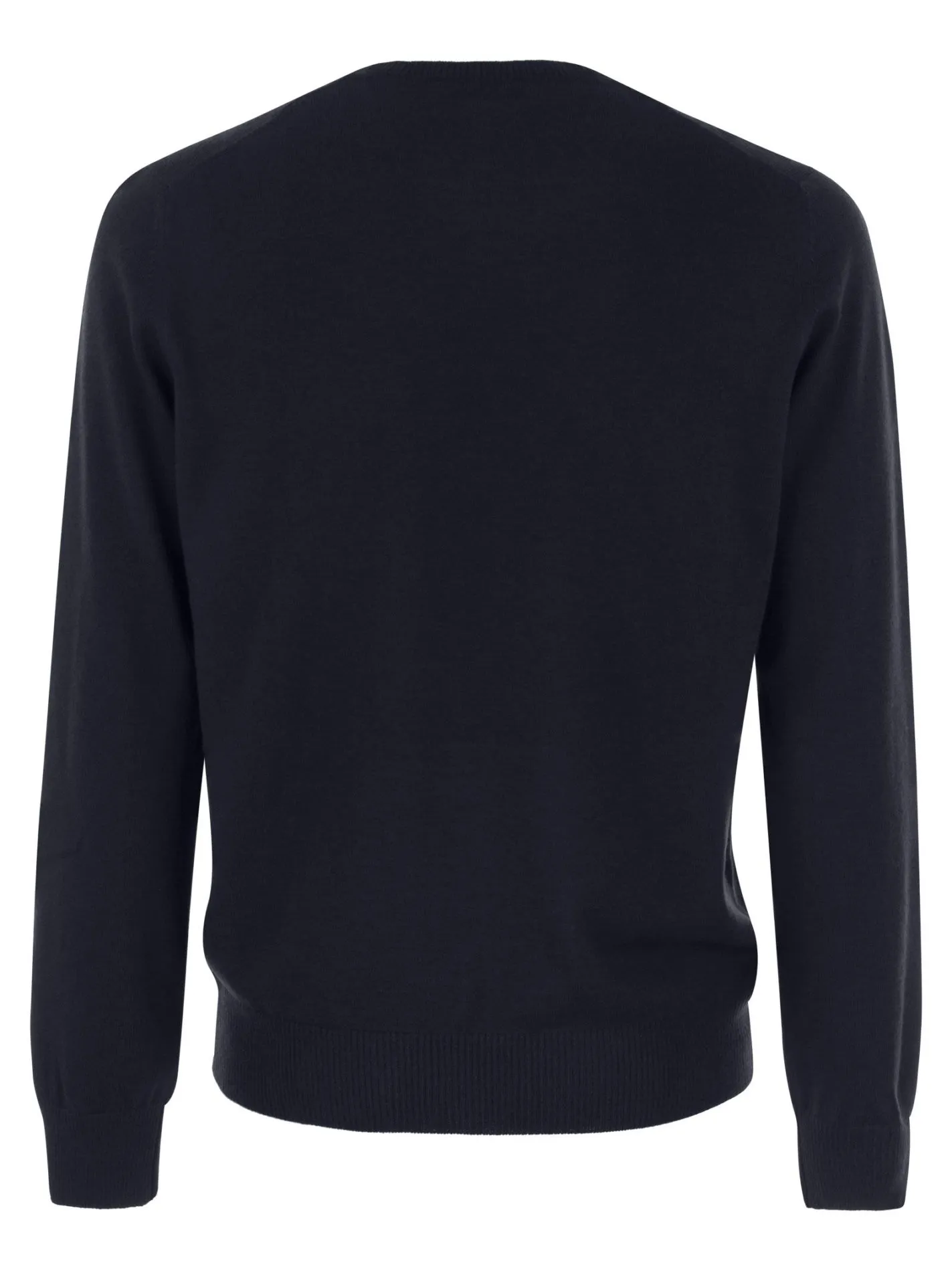 Pull girocollo in lana