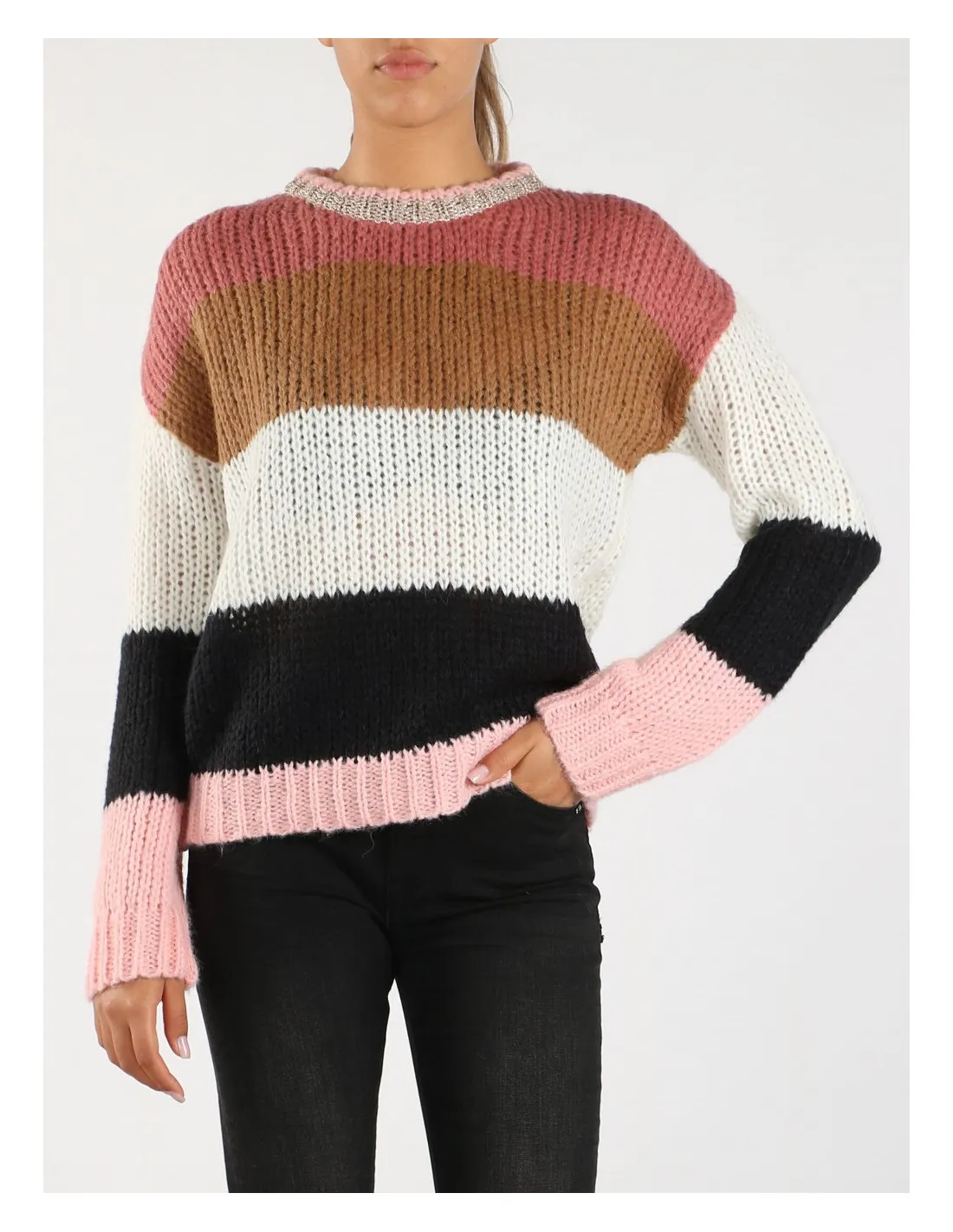 PULL MULTICOLOR FRACOMINA