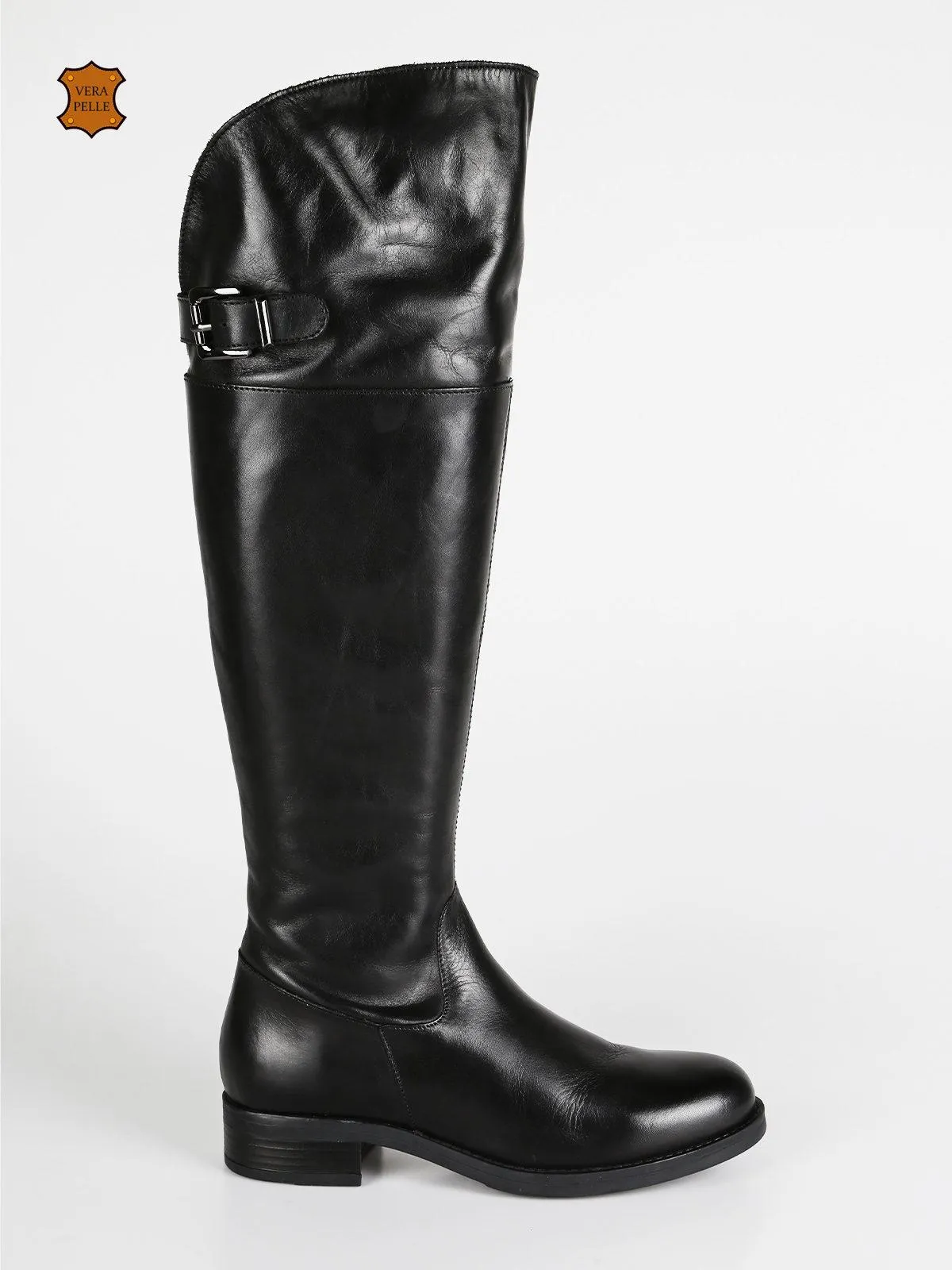 Queen Helena Bottes hautes femme en cuir