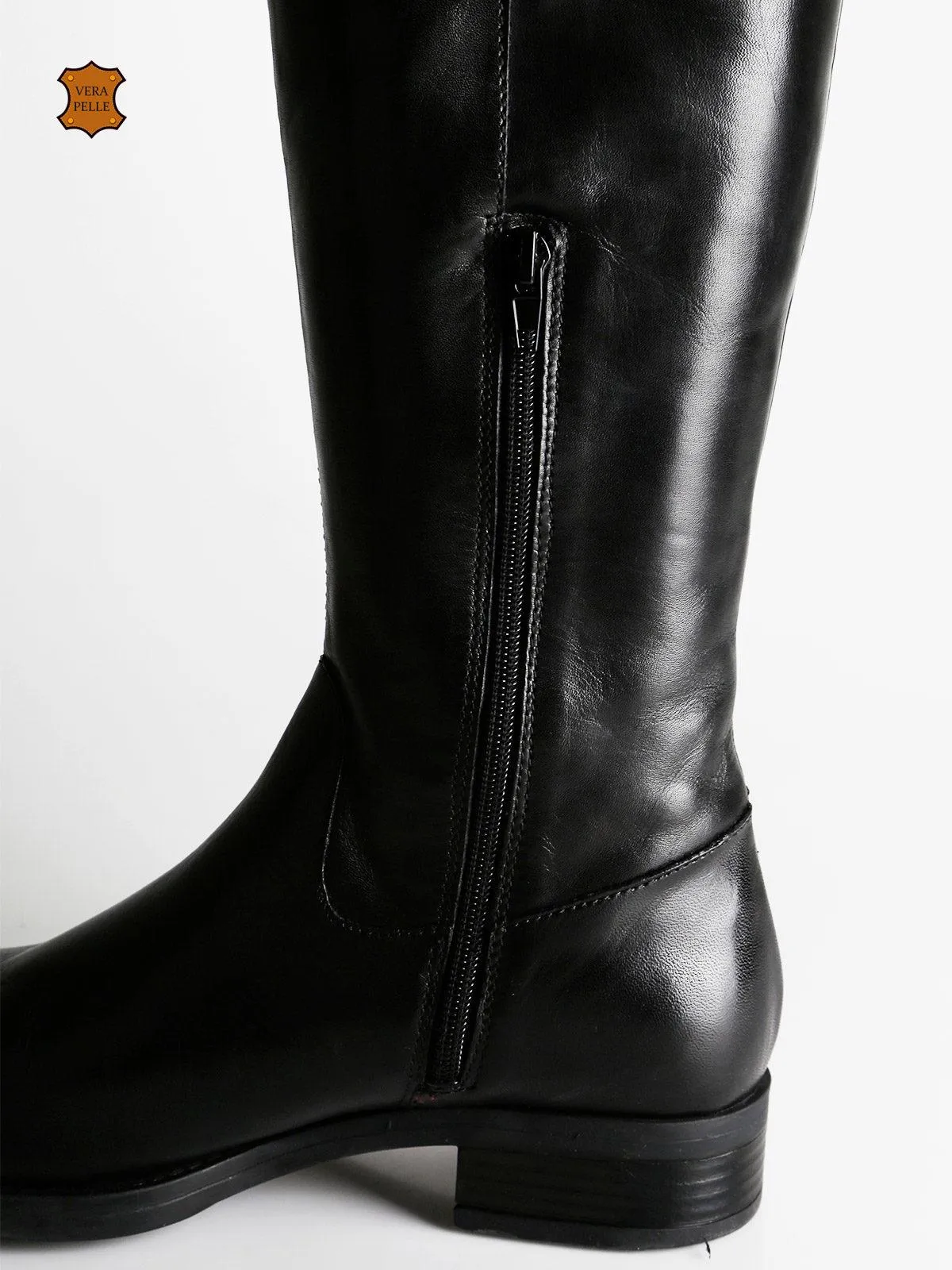 Queen Helena Bottes hautes femme en cuir