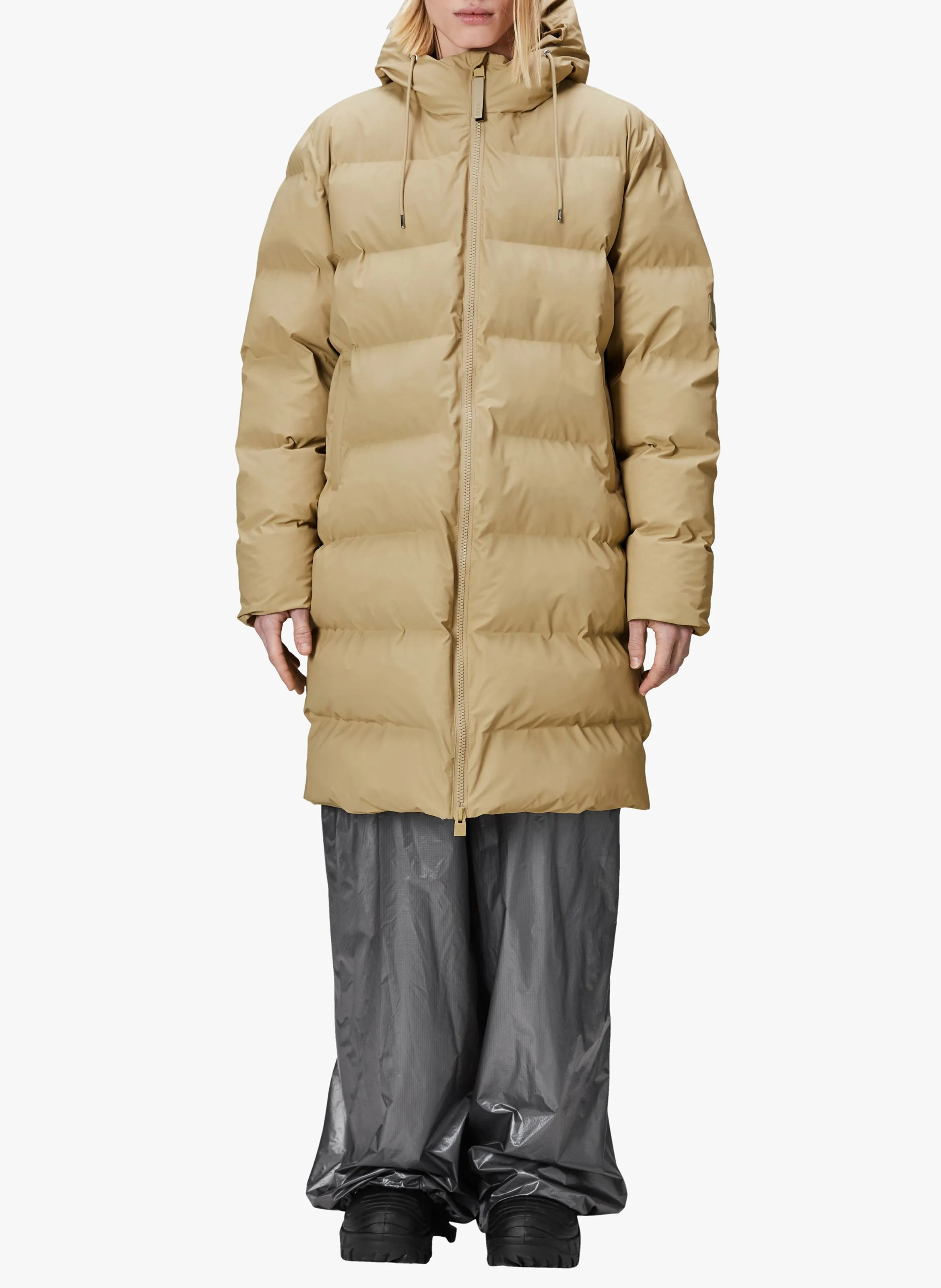  RAINS   ALTA - Piumino con cappuccio | Beige