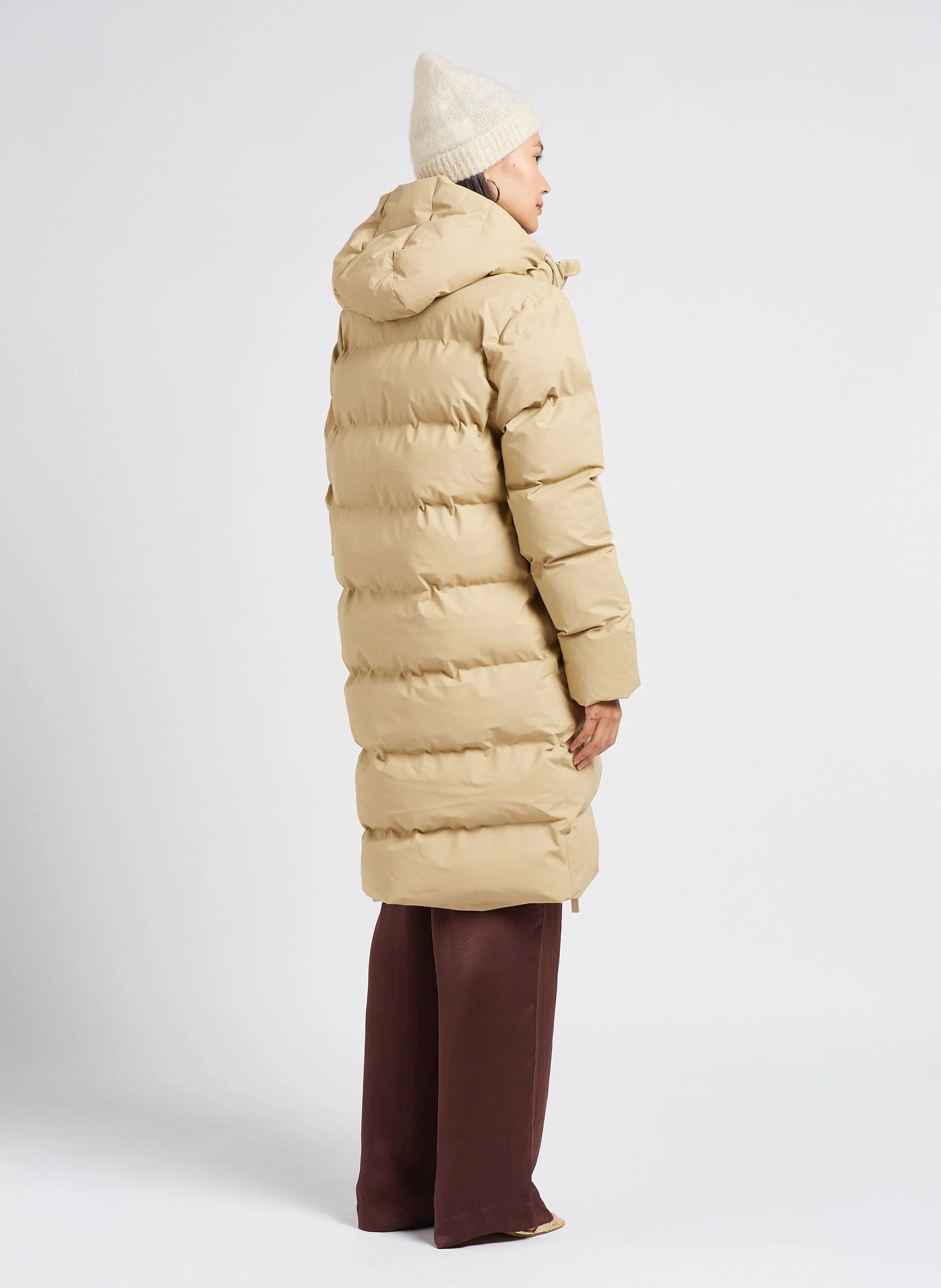  RAINS   ALTA - Piumino con cappuccio | Beige