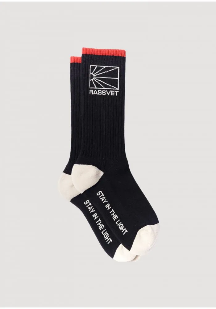 RASSVET Logo Socks Knit