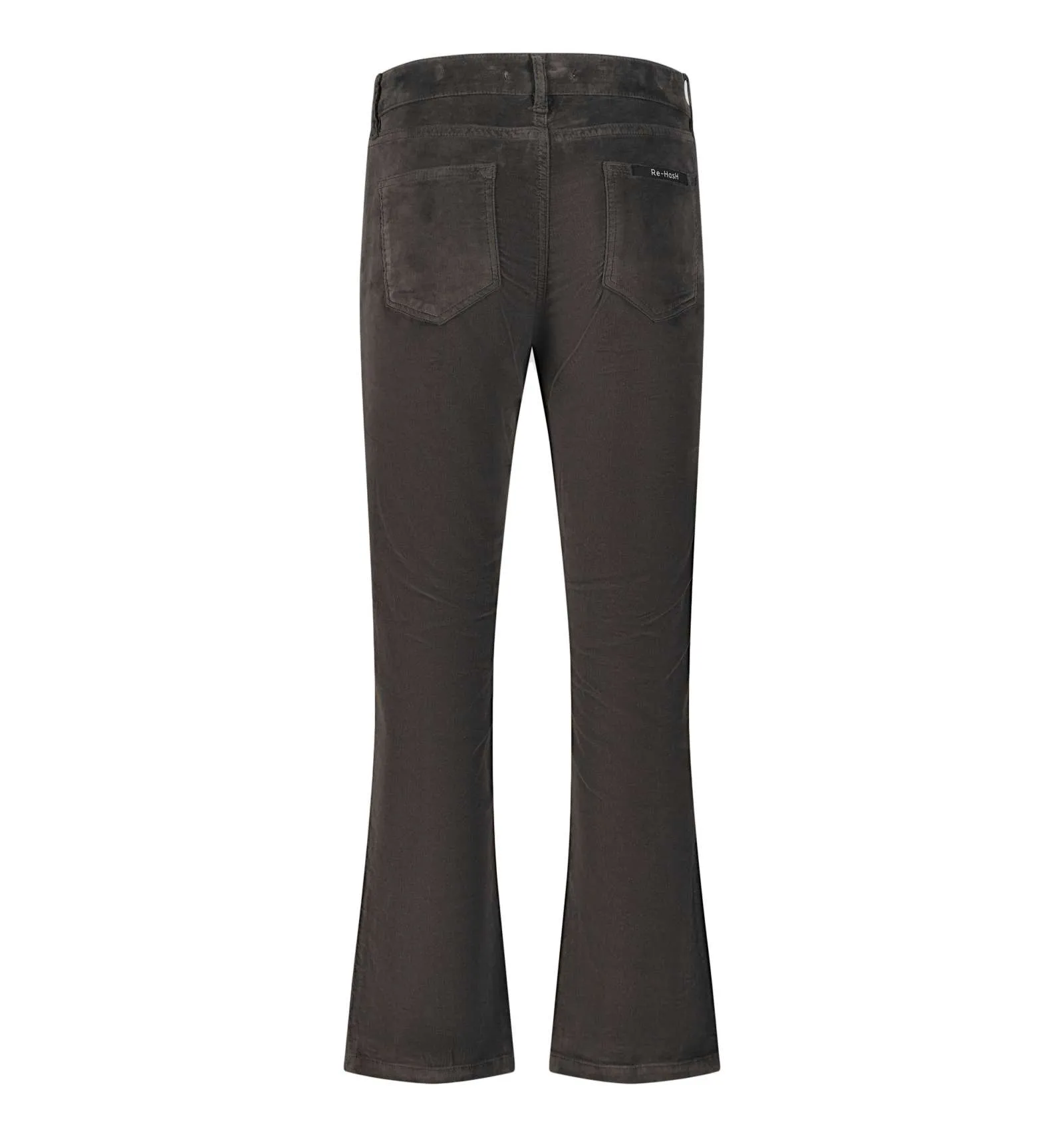RE-HASH donna pantalone velluto nero MONICA-Z/OR P033OR 4121 9999