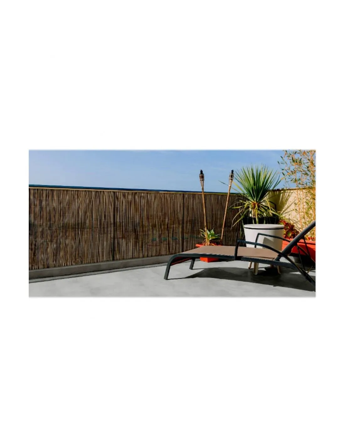 Recinto Nortene Fency wick Marrone scuro (1 x 3 m)