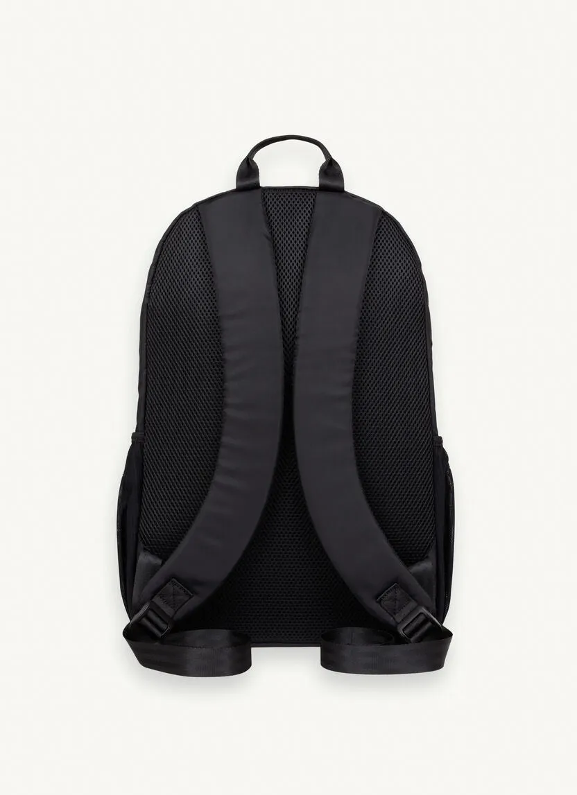 Recycled polyester backpack / Black