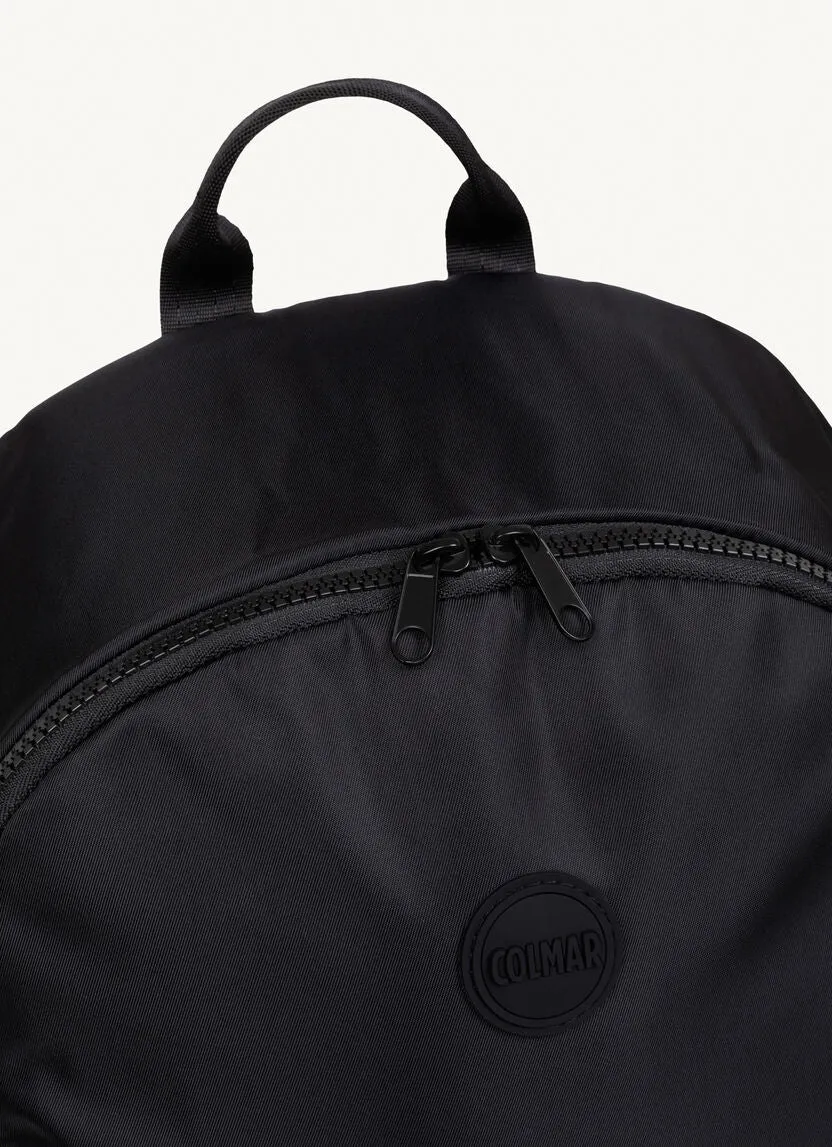 Recycled polyester backpack / Black