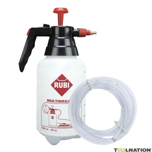 Rubi 50947 TANK MULTIDRILL - Serbatoio dell''acqua e tubo flessibile per la guida di perforazione universale