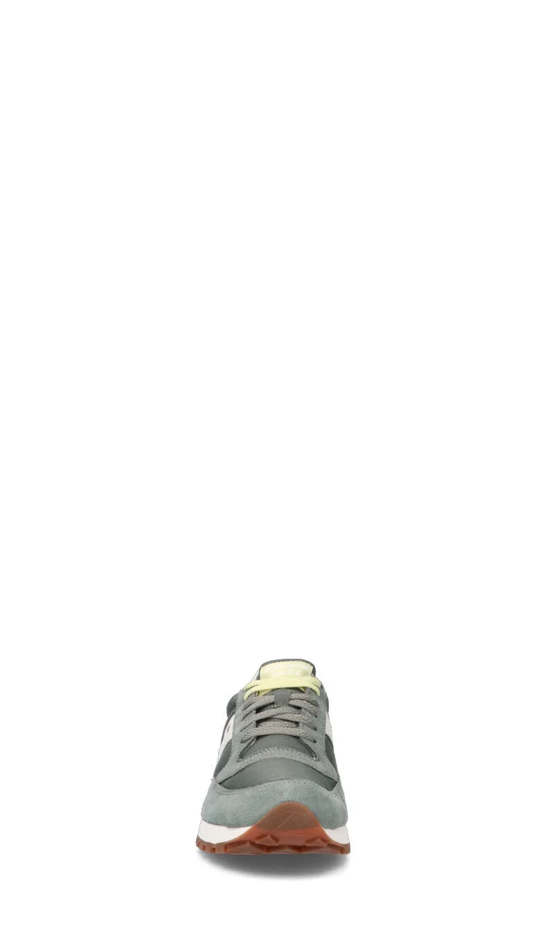 SAUCONY JAZZ ORIGINAL Sneaker uomo verde/gialla/bianca in suede