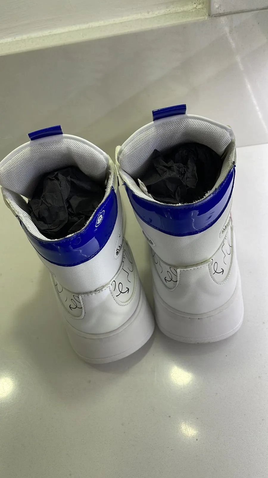 Scarpe Seventeen Uomo Alte – Florida Rossa e Blu