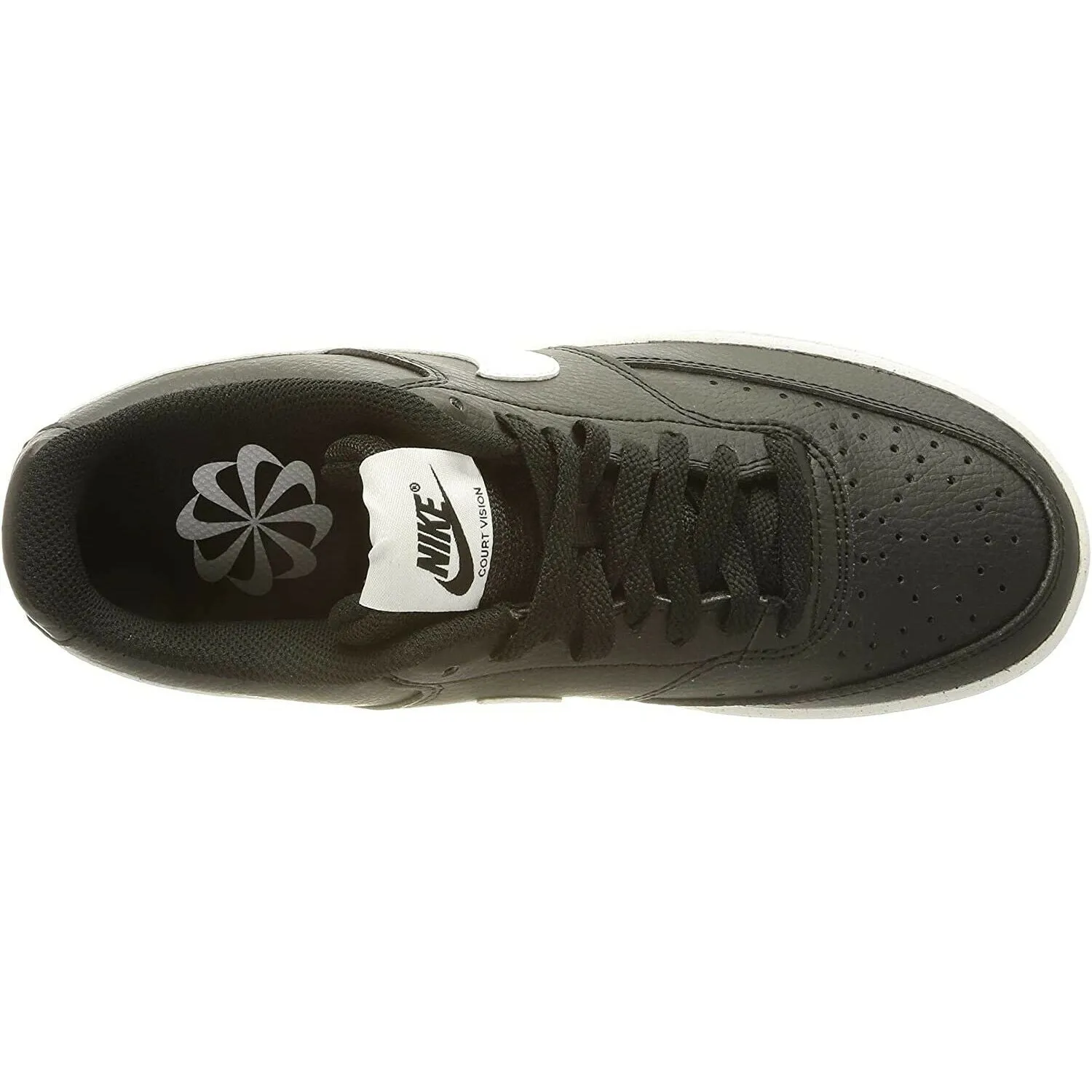 Scarpe sportive da Uomo - Nike Art. COURT VISION LOW DH2987 001 Colore NERO