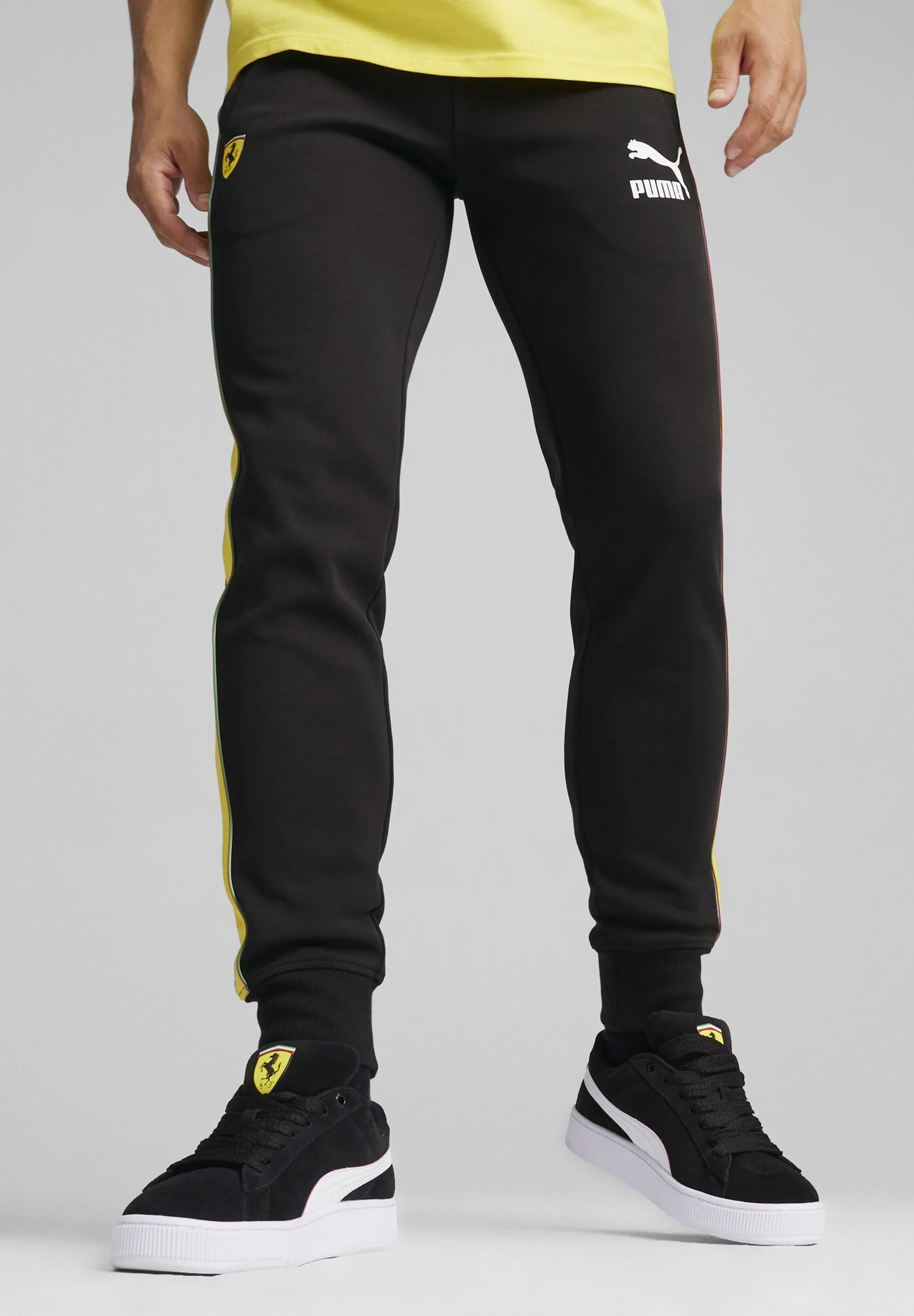 SCUDERIA FERRARI RACE ICONIC T7 MOTORSPORT - Pantaloni sportivi