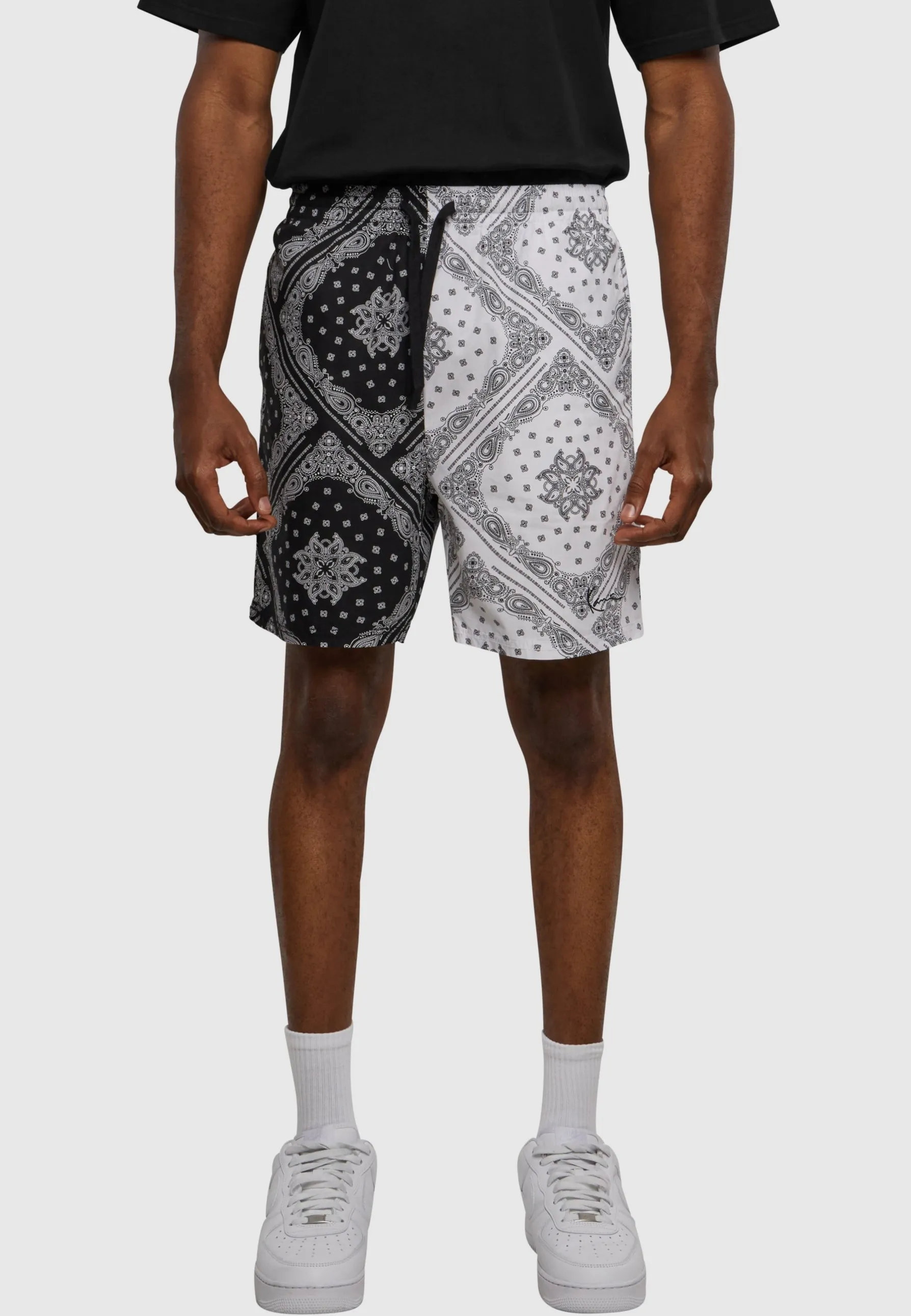 SMALL SIGNATURE PAISLEY BLOCK RESORT - Pantaloni sportivi