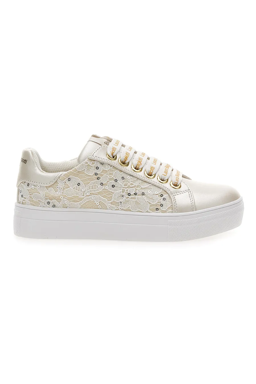 Sneakers Avorio Con Platform Laura Biagiotti 8321
