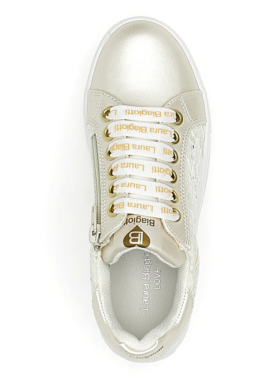 Sneakers Avorio Con Platform Laura Biagiotti 8321