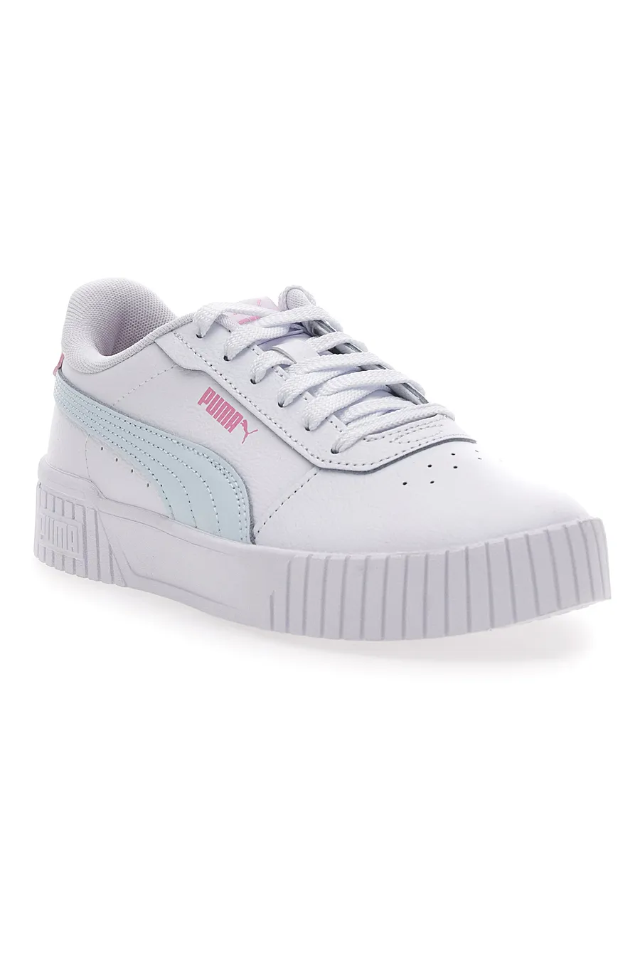Sneakers Bianche Con Platform Puma Carina 2 Jr