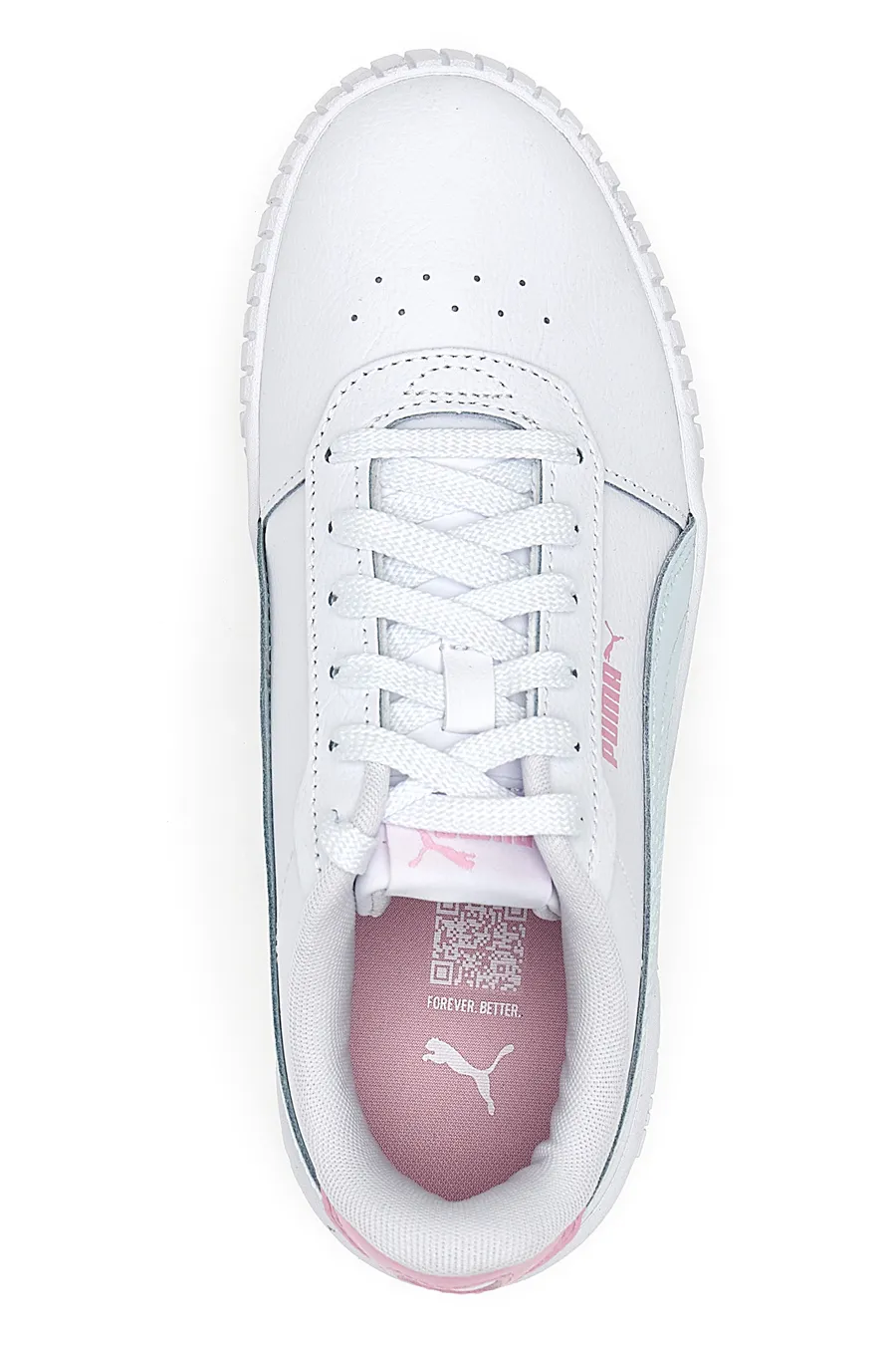Sneakers Bianche Con Platform Puma Carina 2 Jr