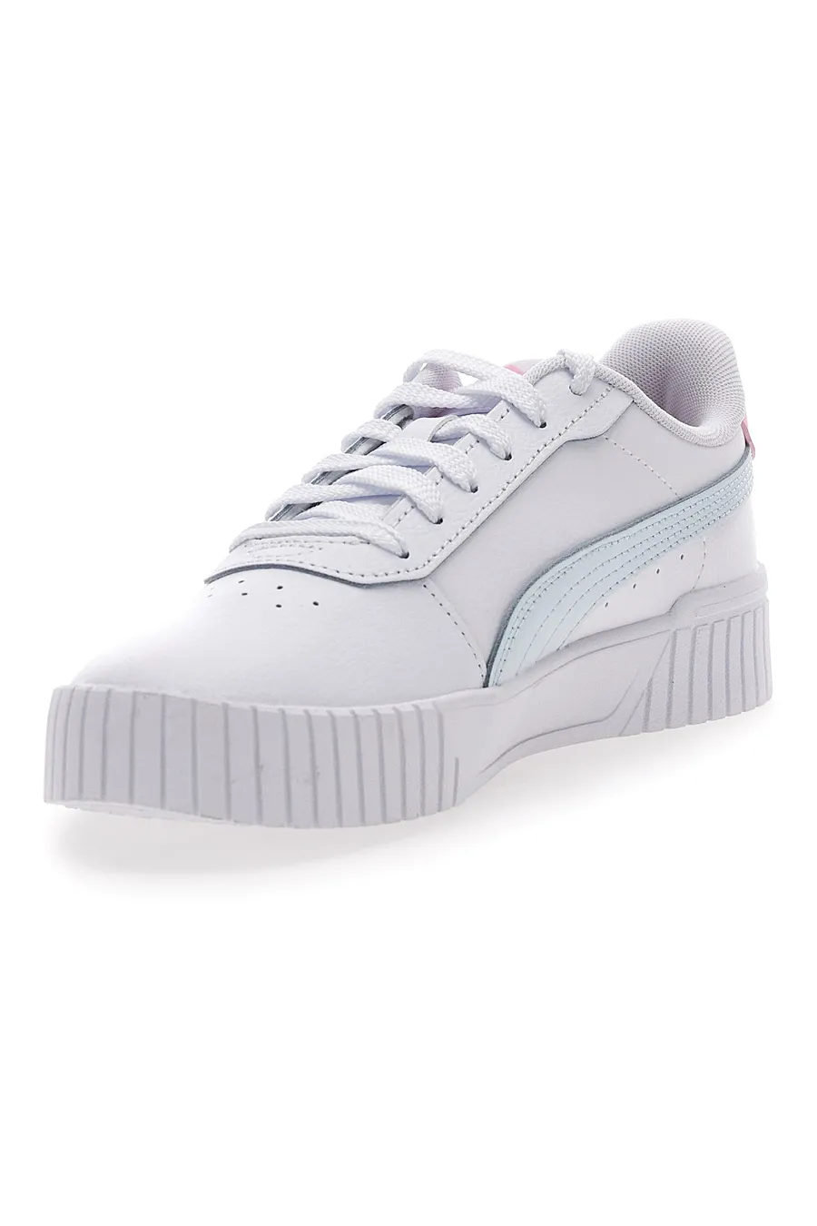 Sneakers Bianche Con Platform Puma Carina 2 Jr