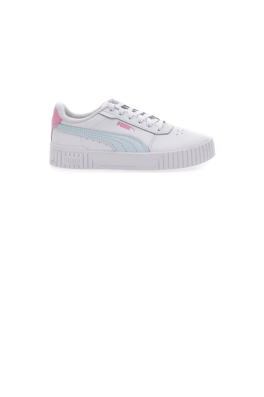 Sneakers Bianche Con Platform Puma Carina 2 Jr