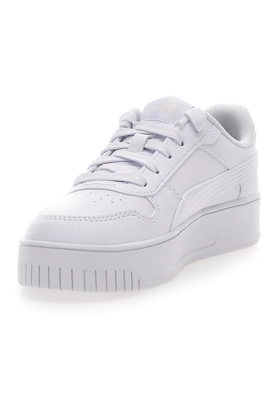 Sneakers Bianche Con Platform Puma Carina Street Ps