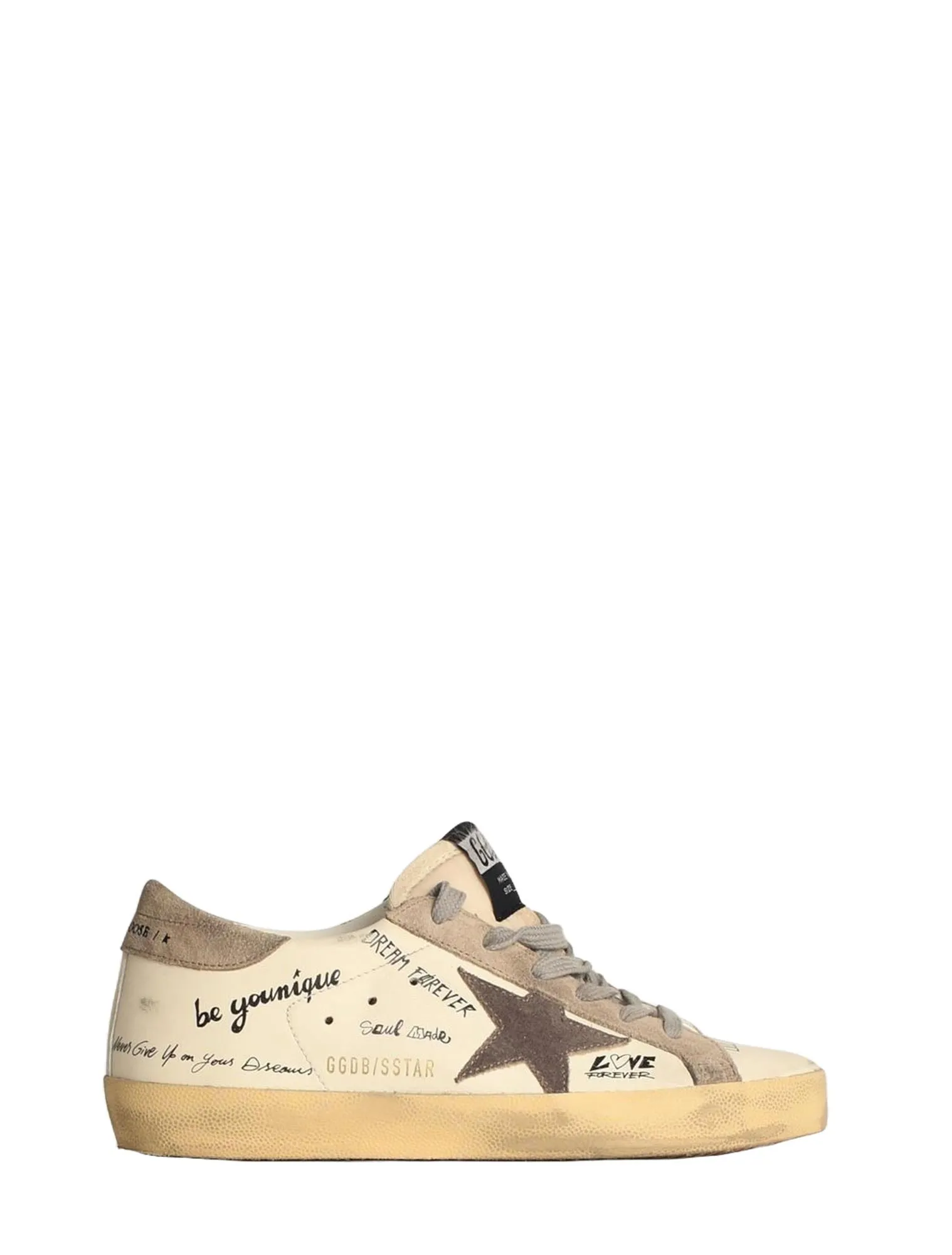 Sneakers d'oro Golden White