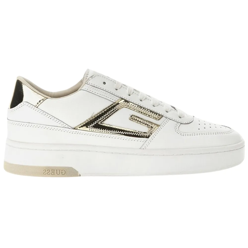 Sneakers Guess con logo oro