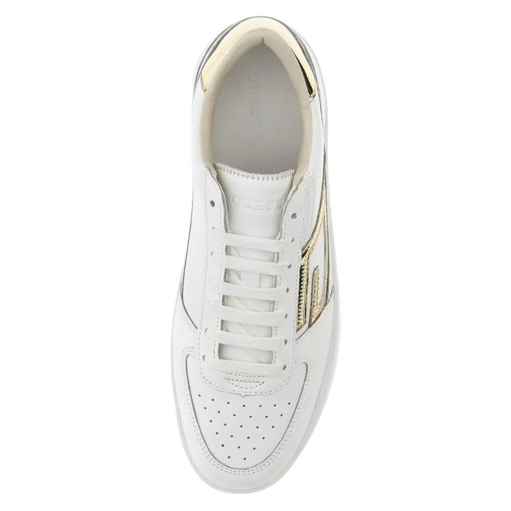 Sneakers Guess con logo oro