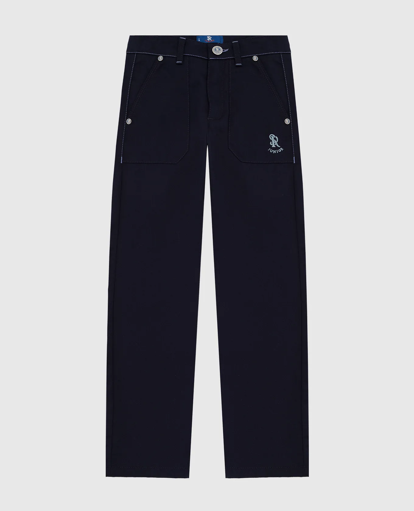 Stefano Ricci Pantaloni blu scuro per bambini YUT7200040VAL003