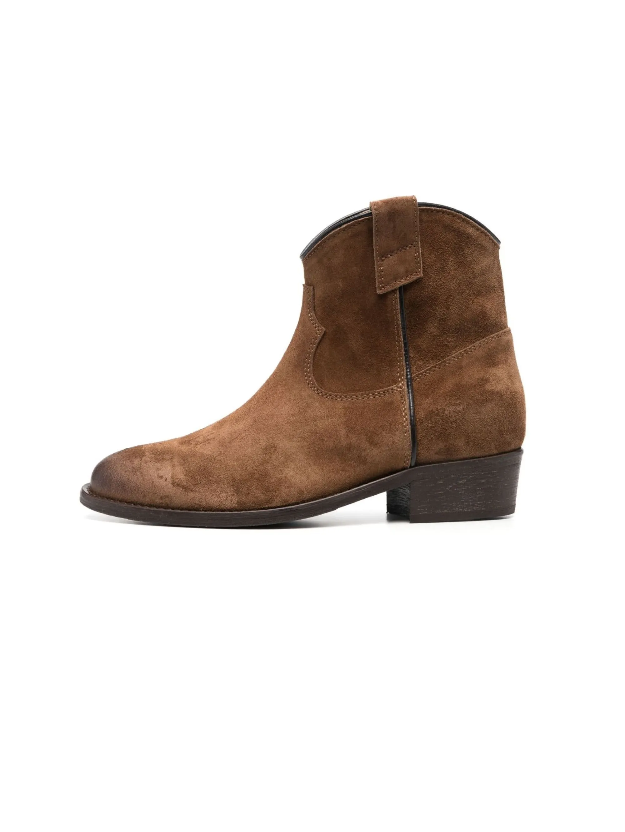 Stivaletti Texani in Suede Martora
