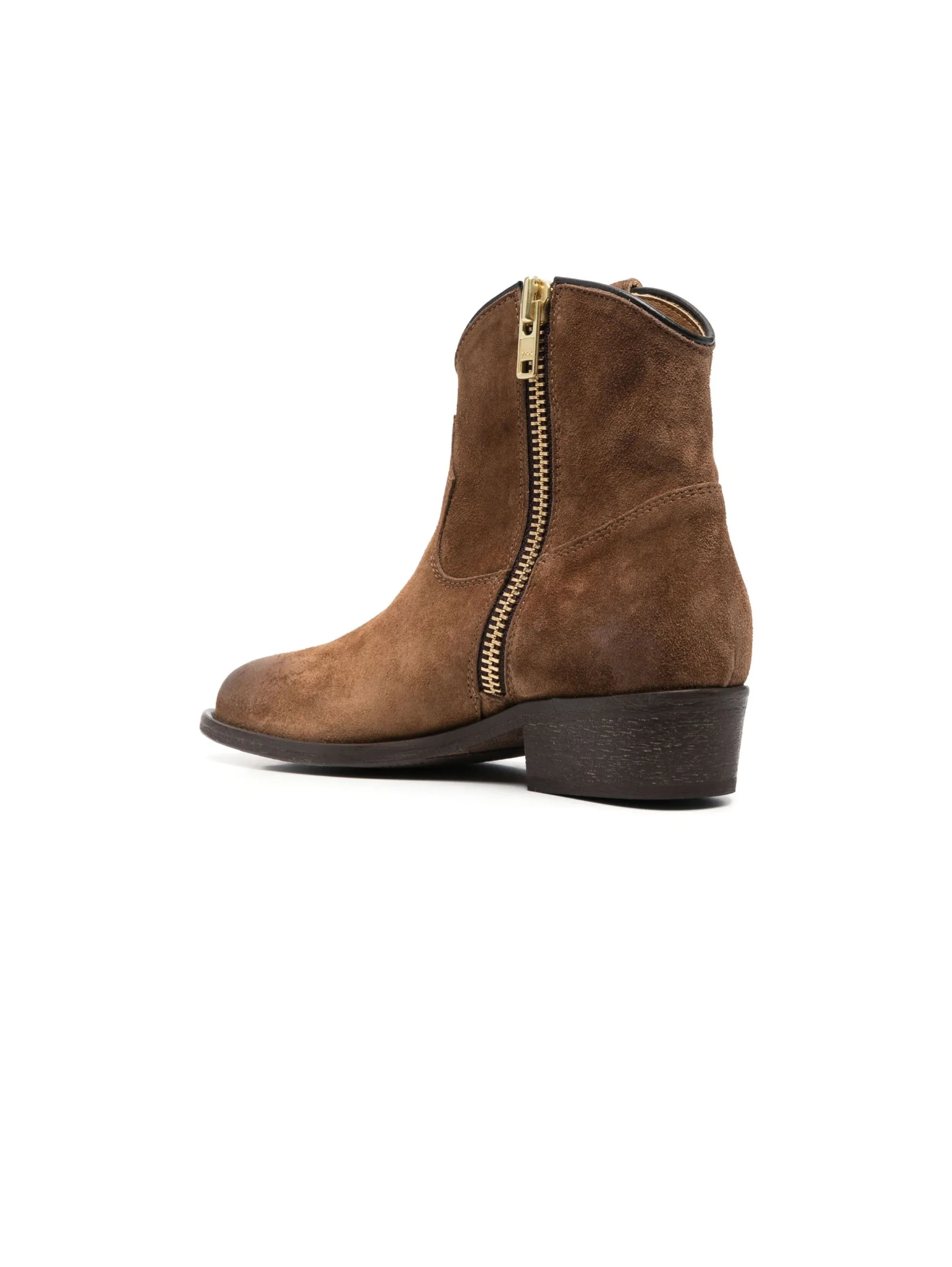 Stivaletti Texani in Suede Martora