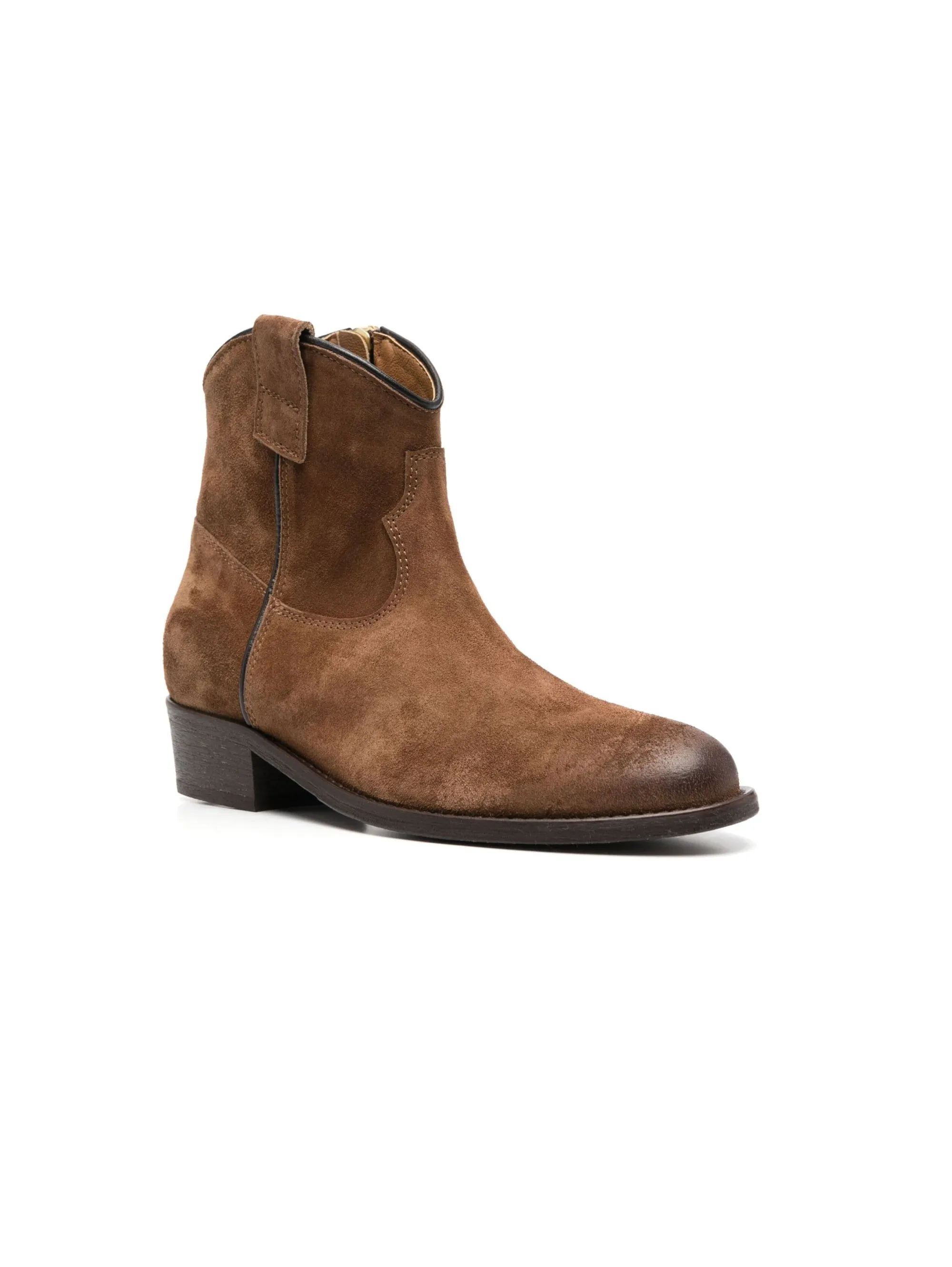 Stivaletti Texani in Suede Martora