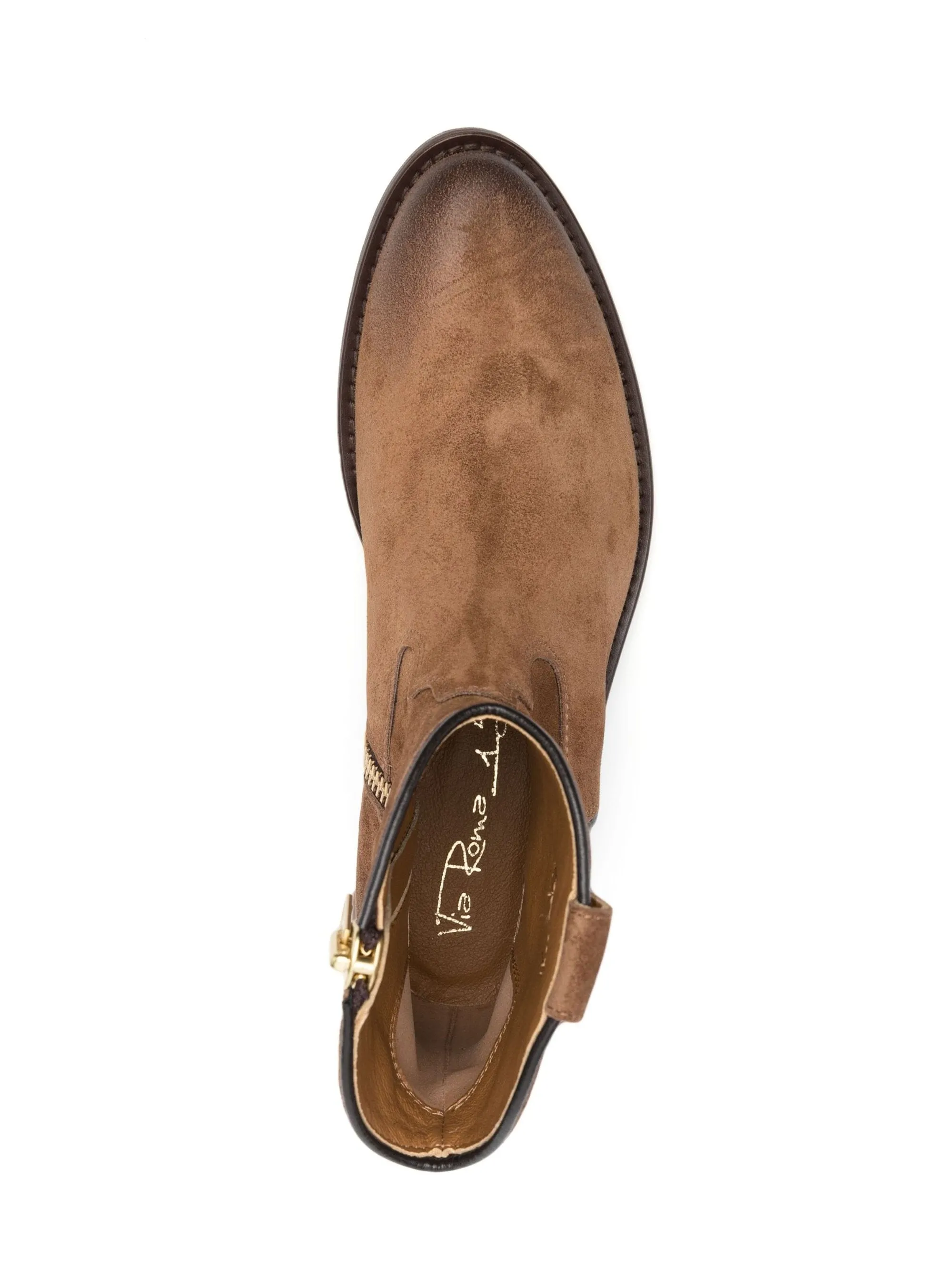 Stivaletti Texani in Suede Martora