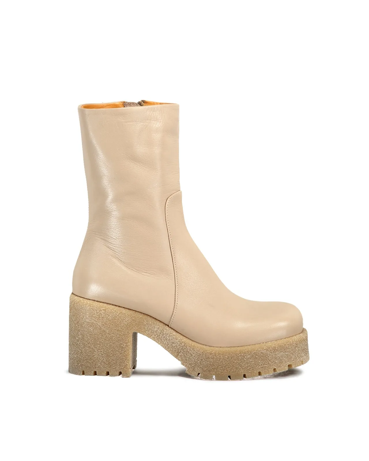 Stivaletto Savana pelle beige