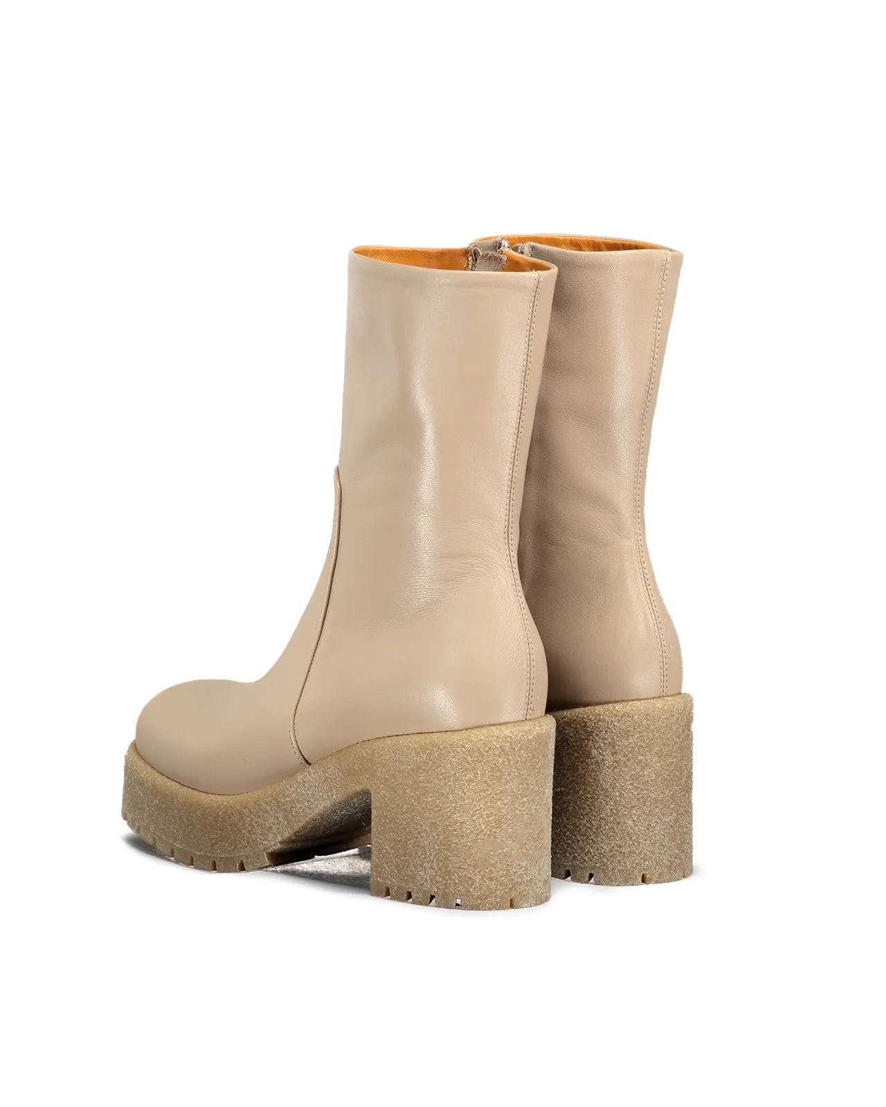 Stivaletto Savana pelle beige