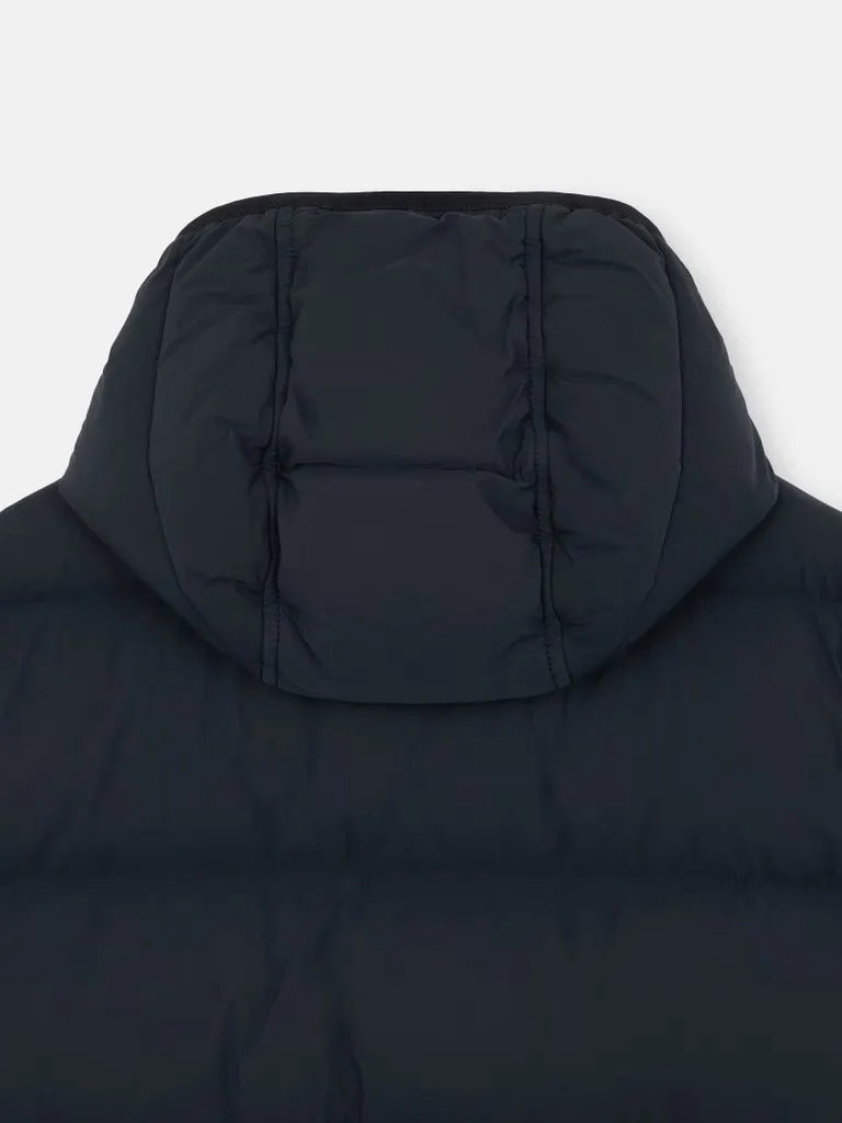 Stone Island piumino nero con cappuccio