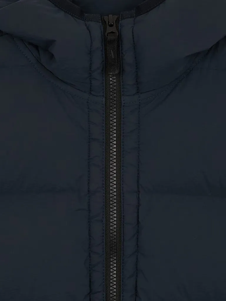Stone Island piumino nero con cappuccio