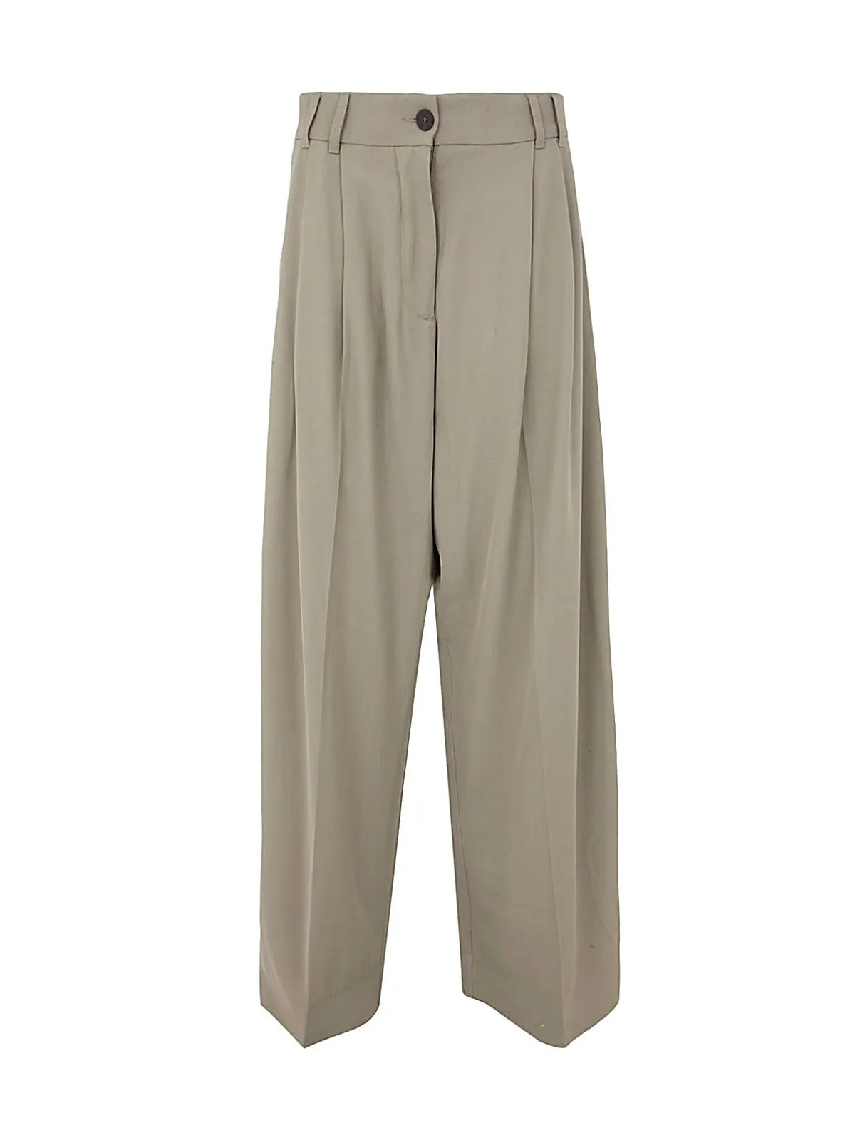 STUDIO NICHOLSON Pantaloni a gamba larga a doppia piega