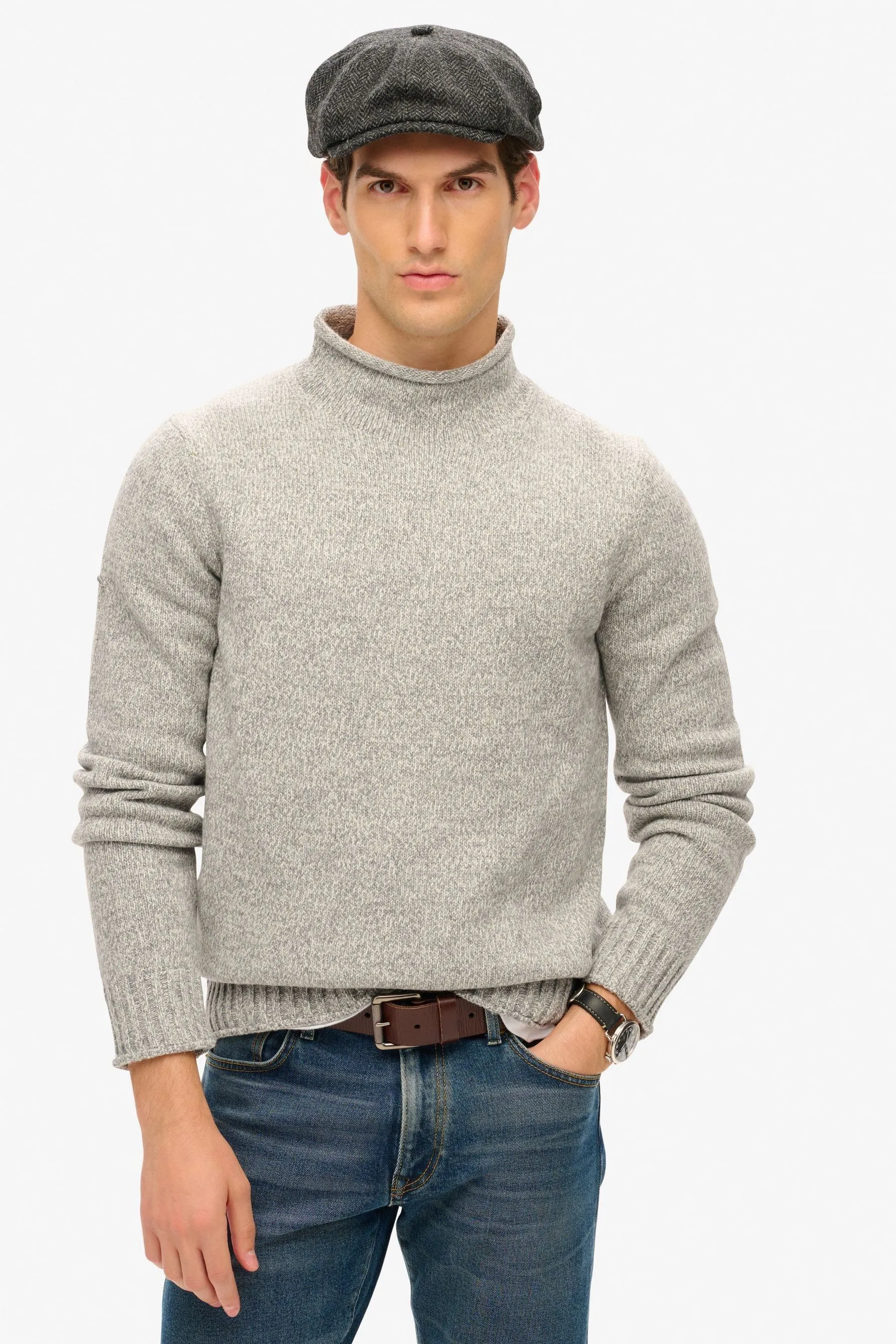 Superdry 90s Roll Neck Jumper    
