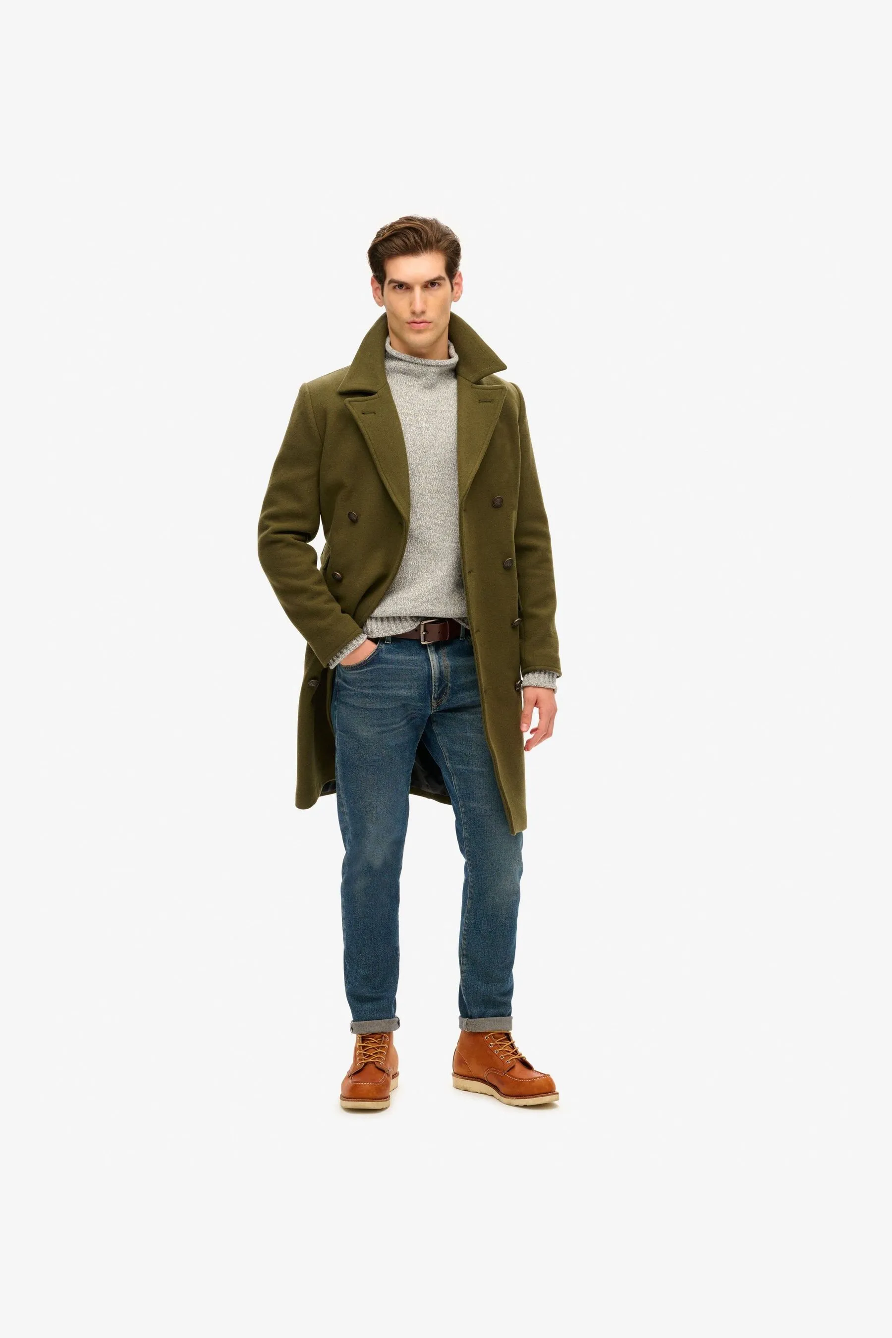 Superdry 90s Roll Neck Jumper    